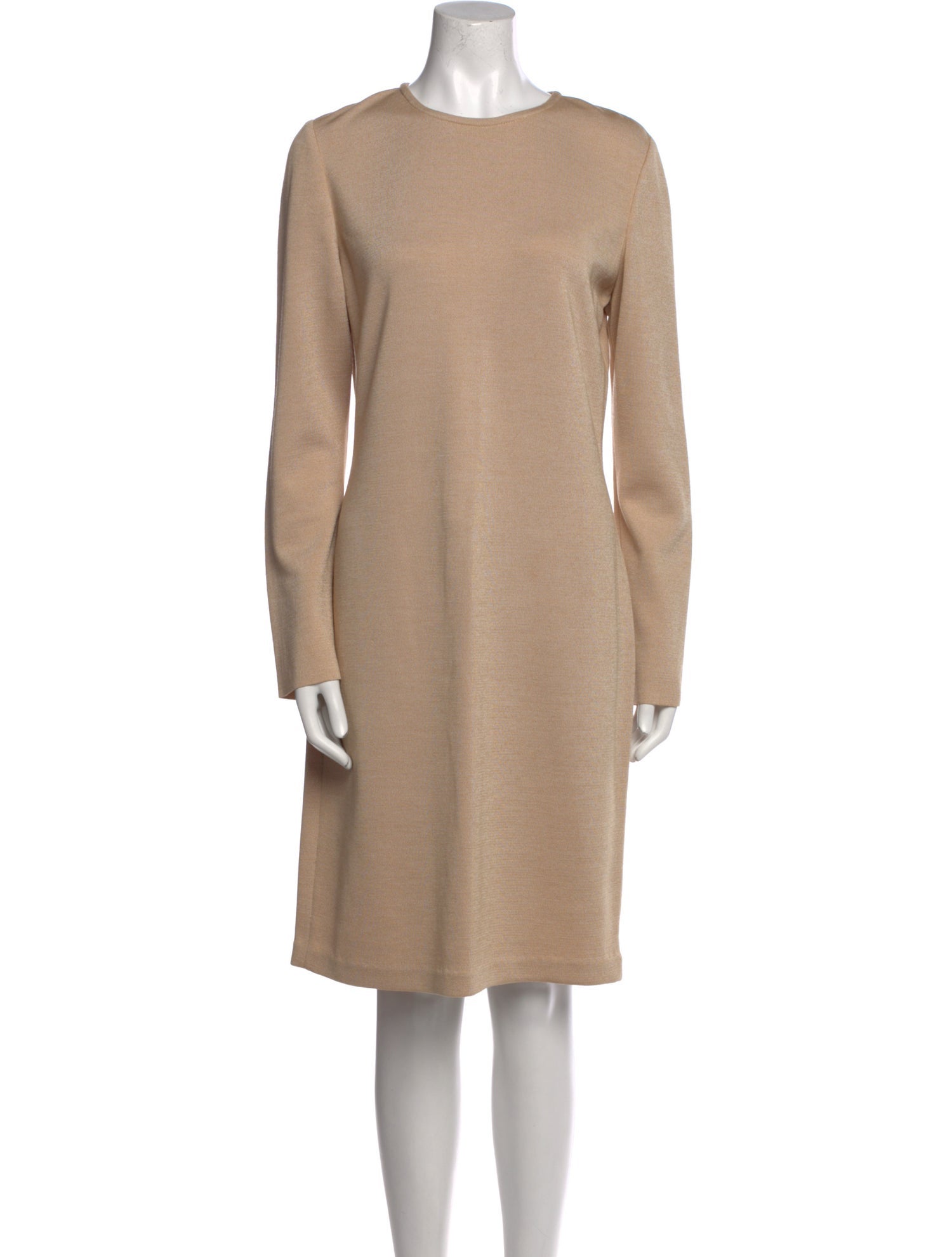St. John Collection Crew Neck Knee-Length Dress
