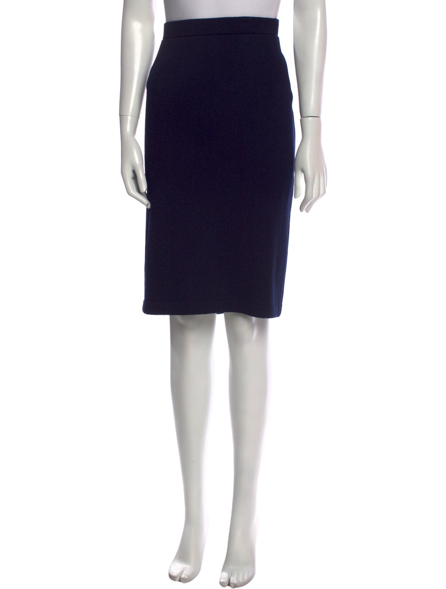 St. John Collection Wool Knee-Length Skirt