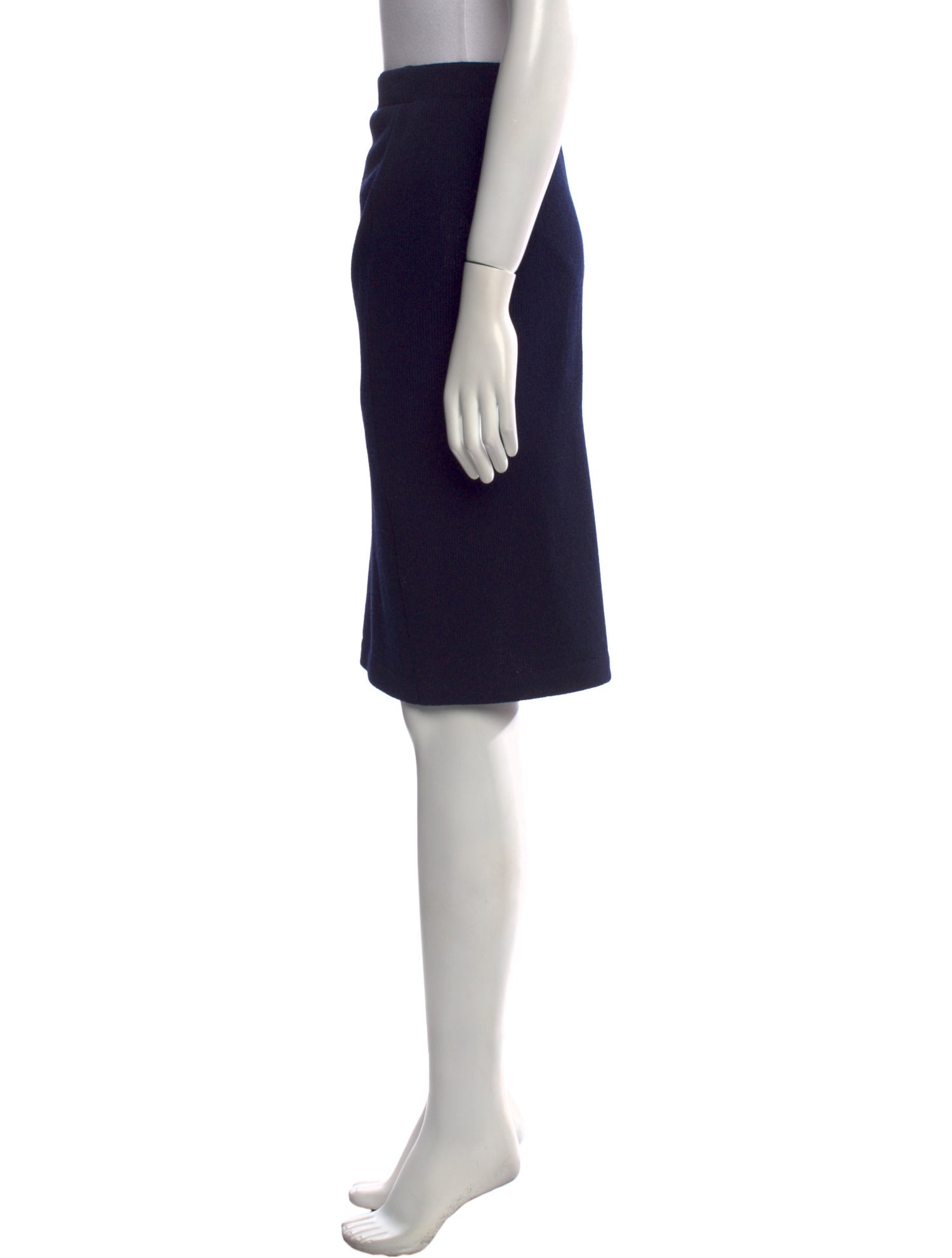 St. John Collection Wool Knee-Length Skirt