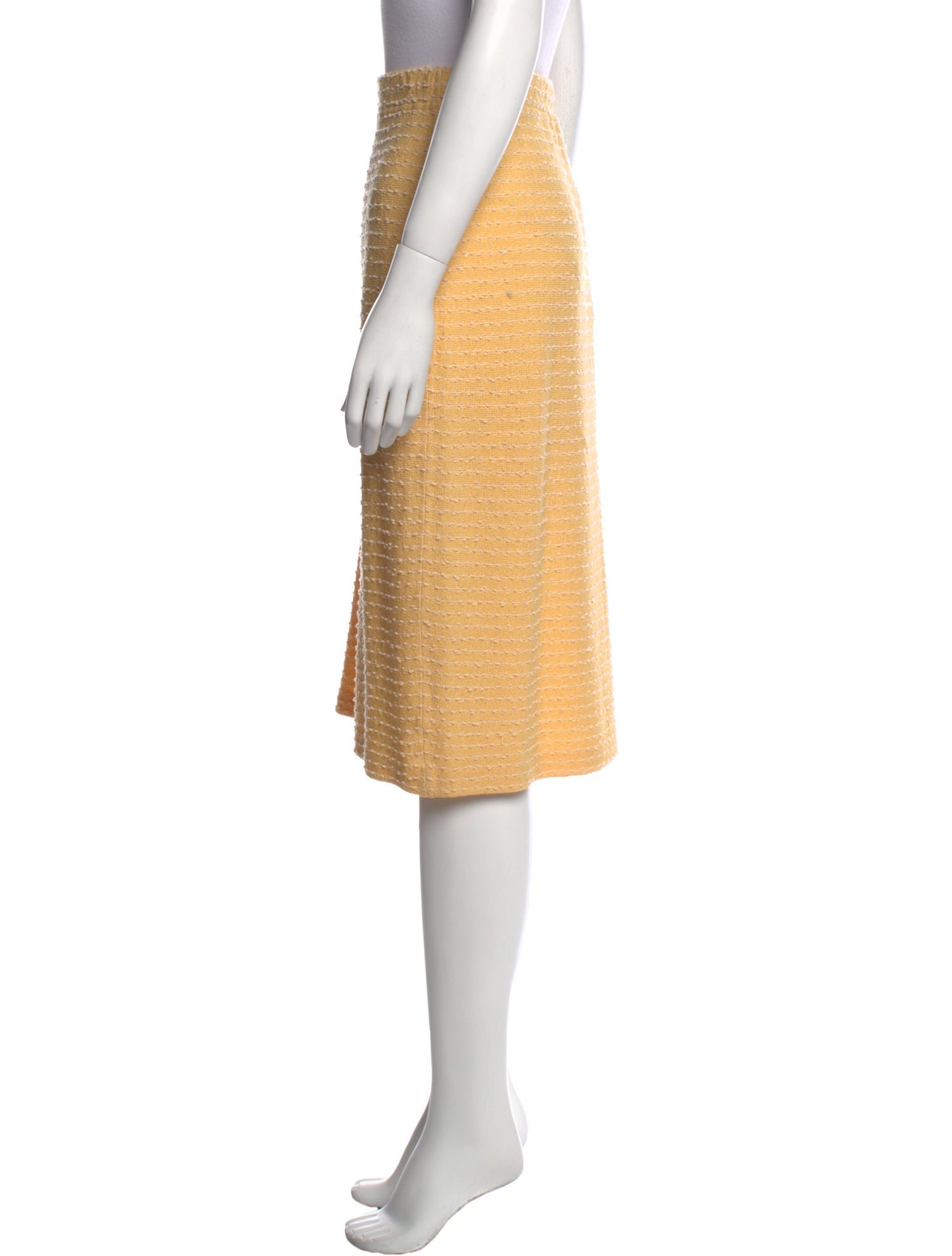 St. John Collection Wool Knee-Length Skirt