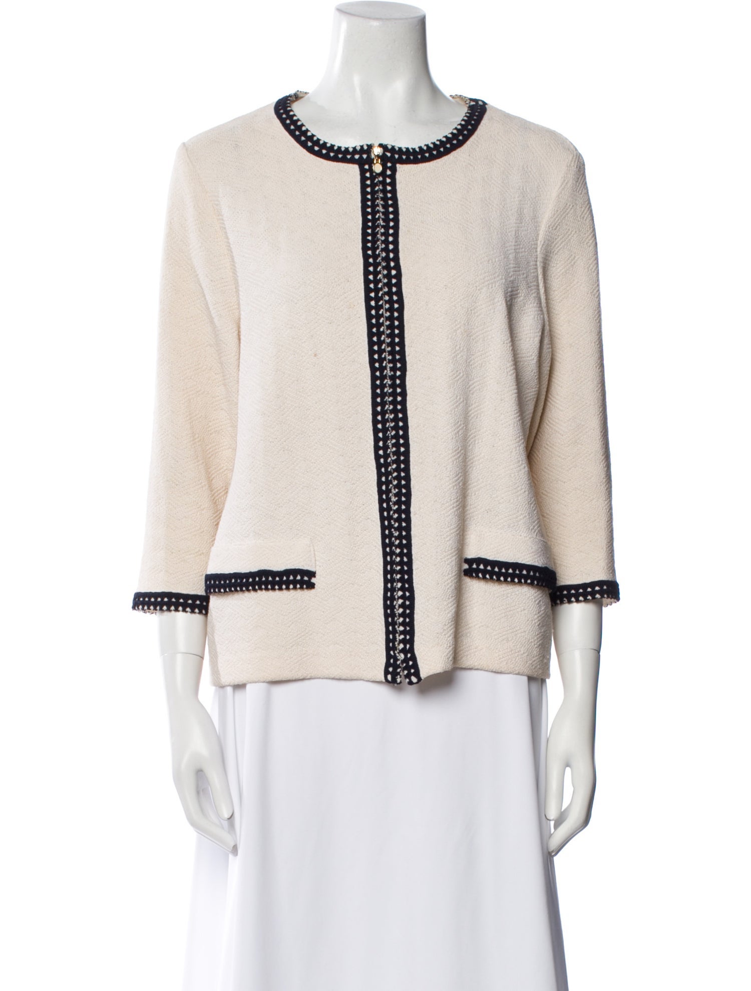 St. John Collection Scoop Neck Sweater