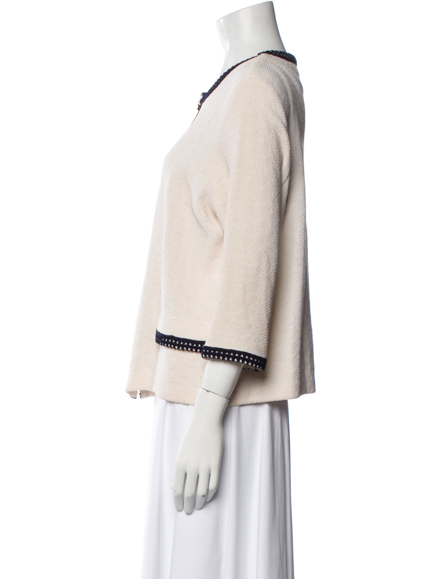 St. John Collection Scoop Neck Sweater