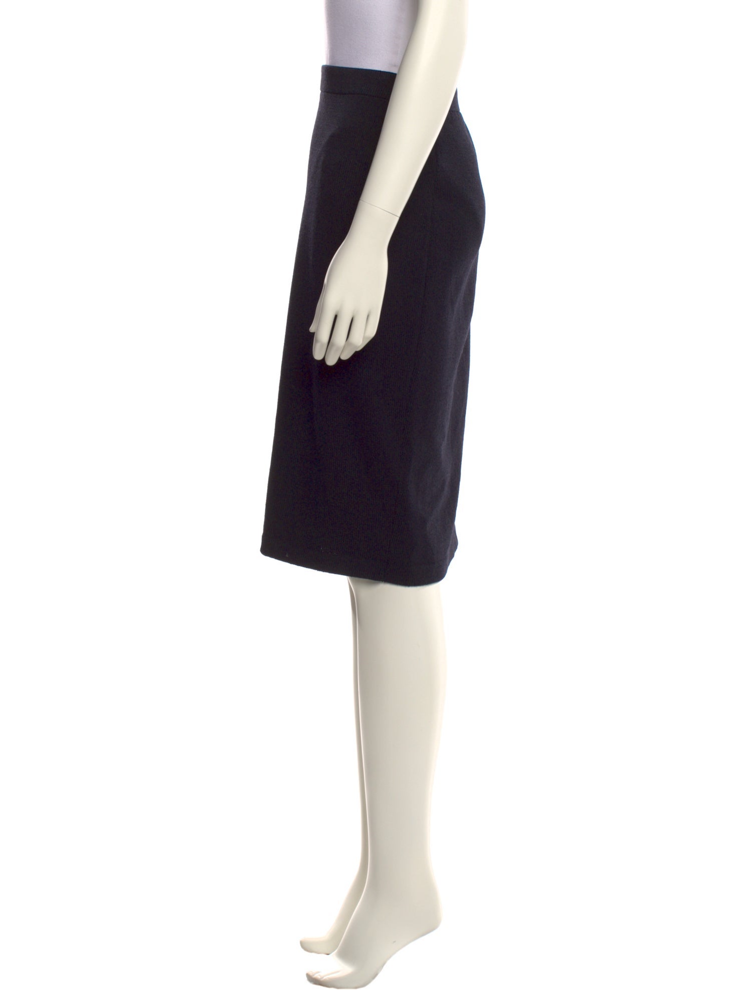 St. John Collection Wool Knee-Length Skirt