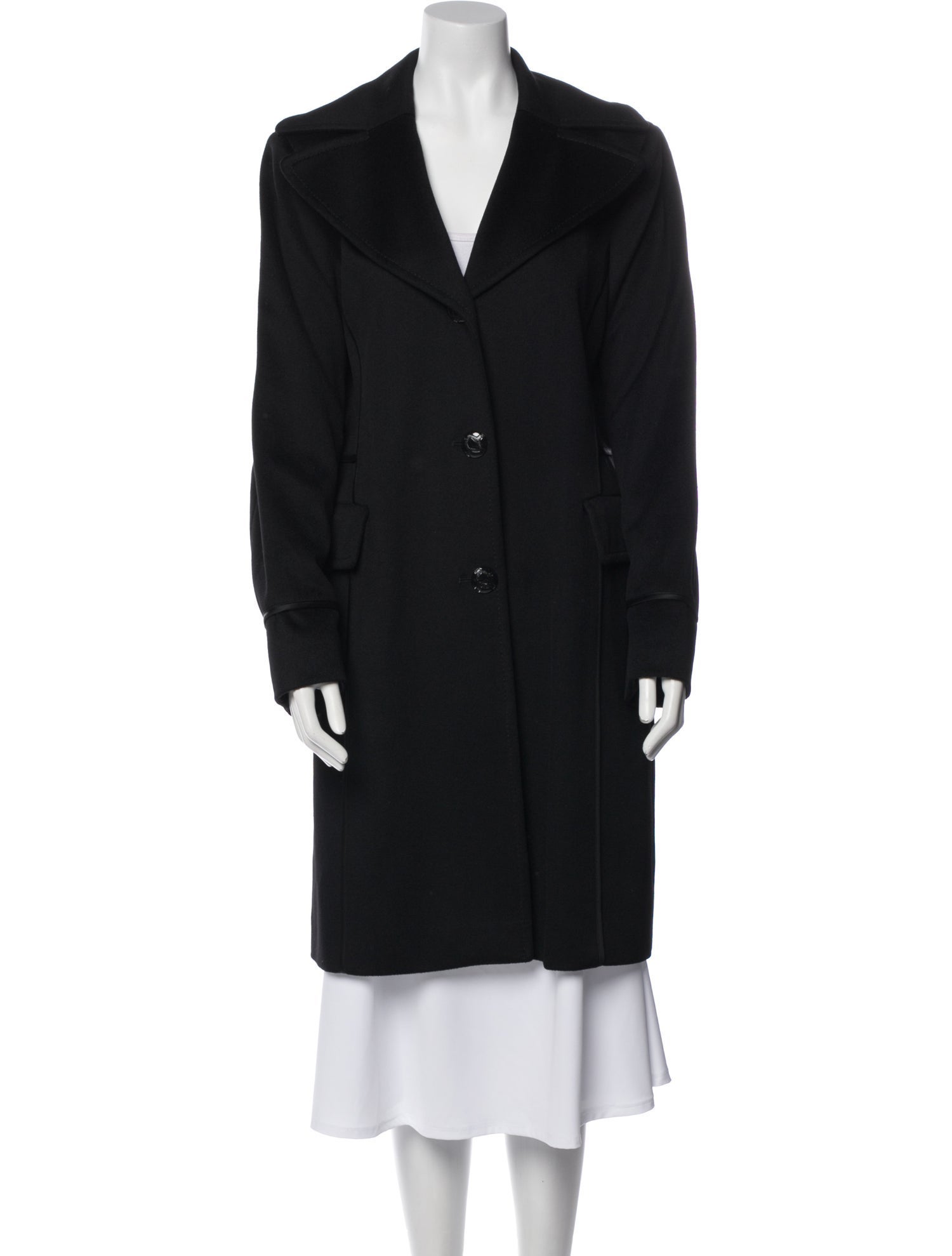 St. John Collection Virgin Wool Coat