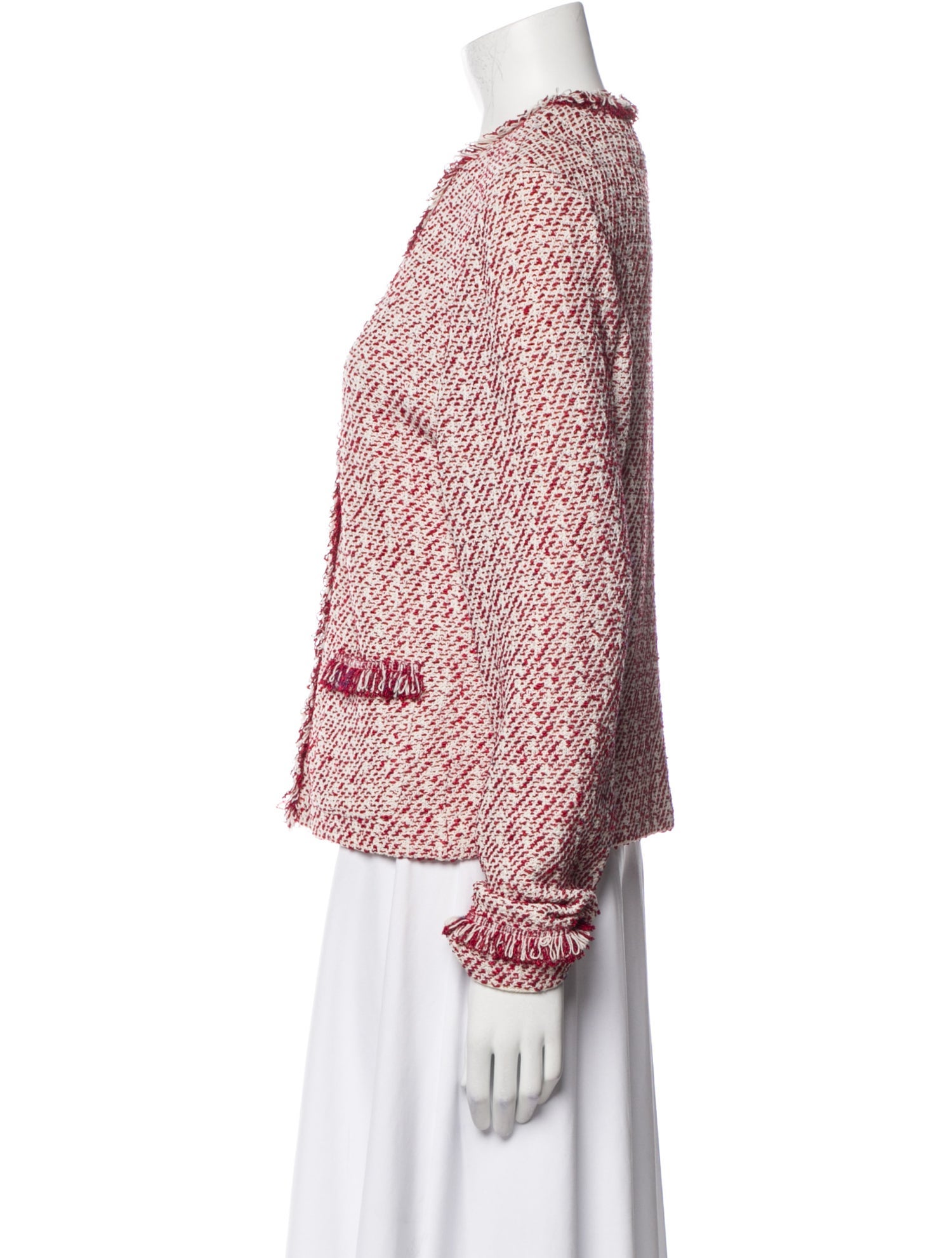 St. John Collection Tweed Pattern Evening Jacket