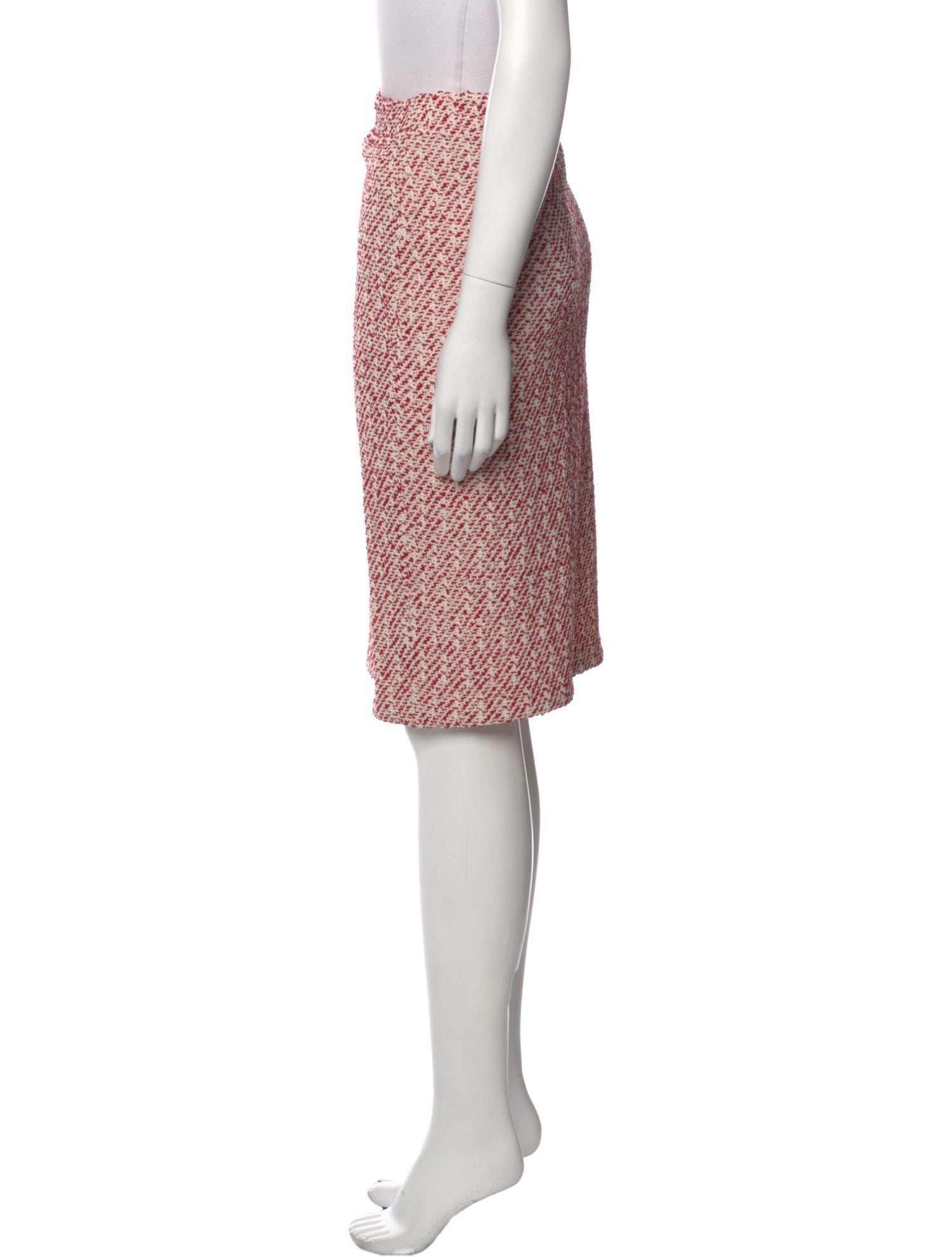 St. John Collection Printed Knee-Length Skirt