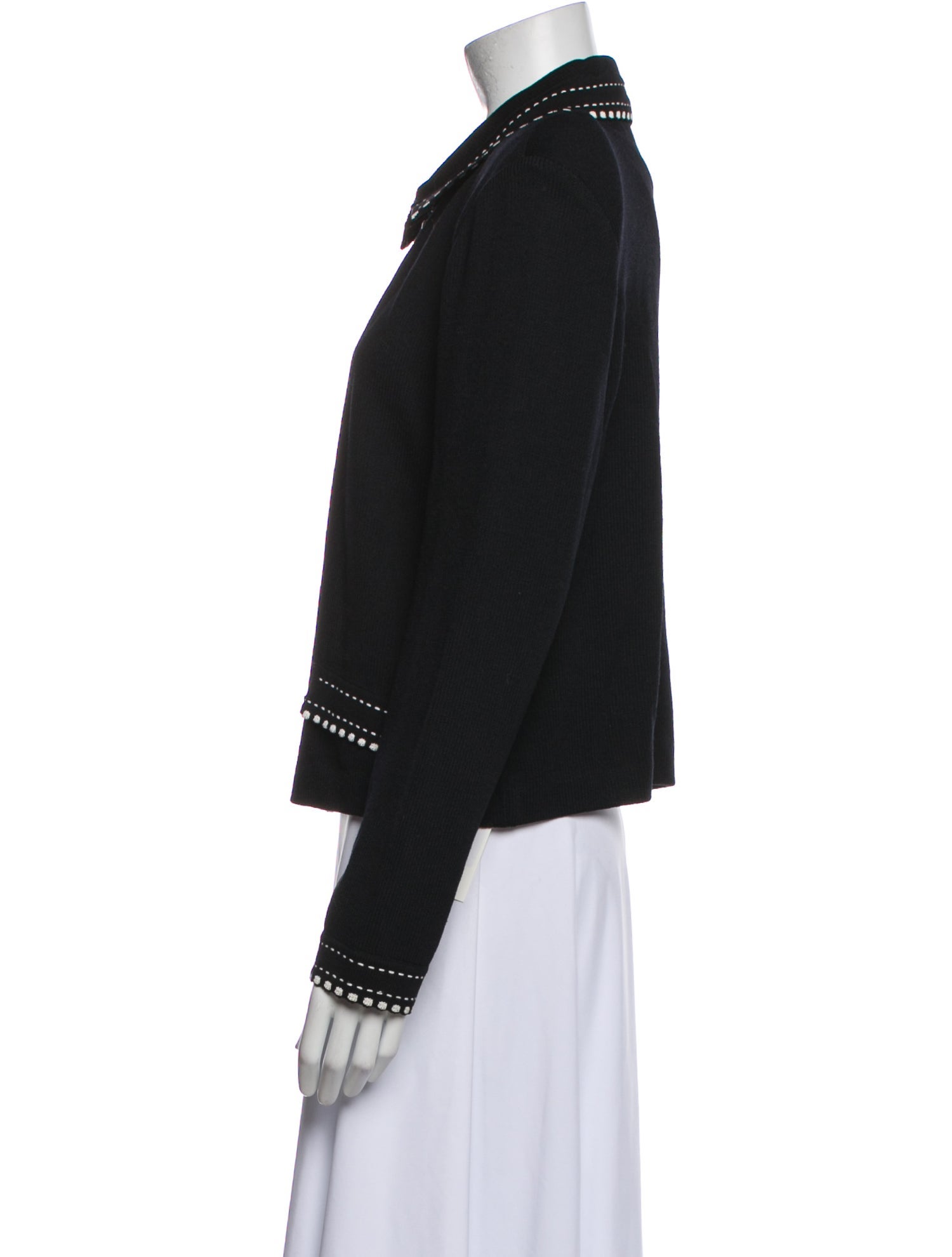 St. John Collection Striped Evening Jacket