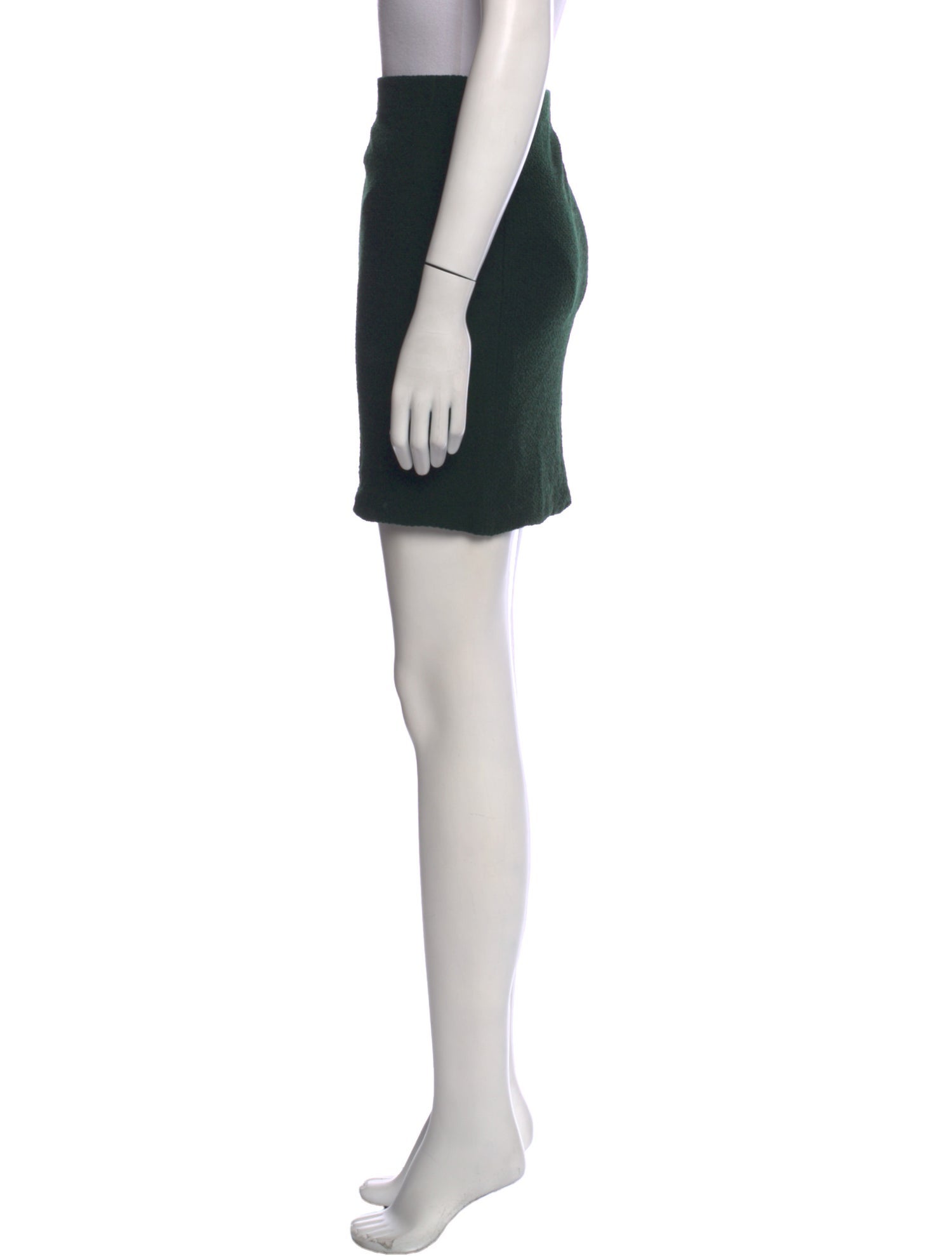 St. John Collection Wool Mini Skirt