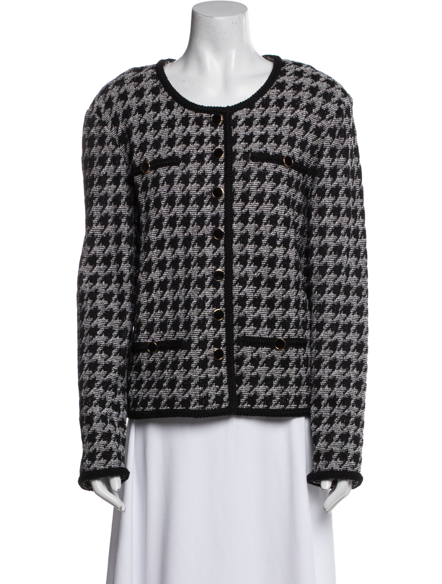St. John Collection Printed Evening Jacket