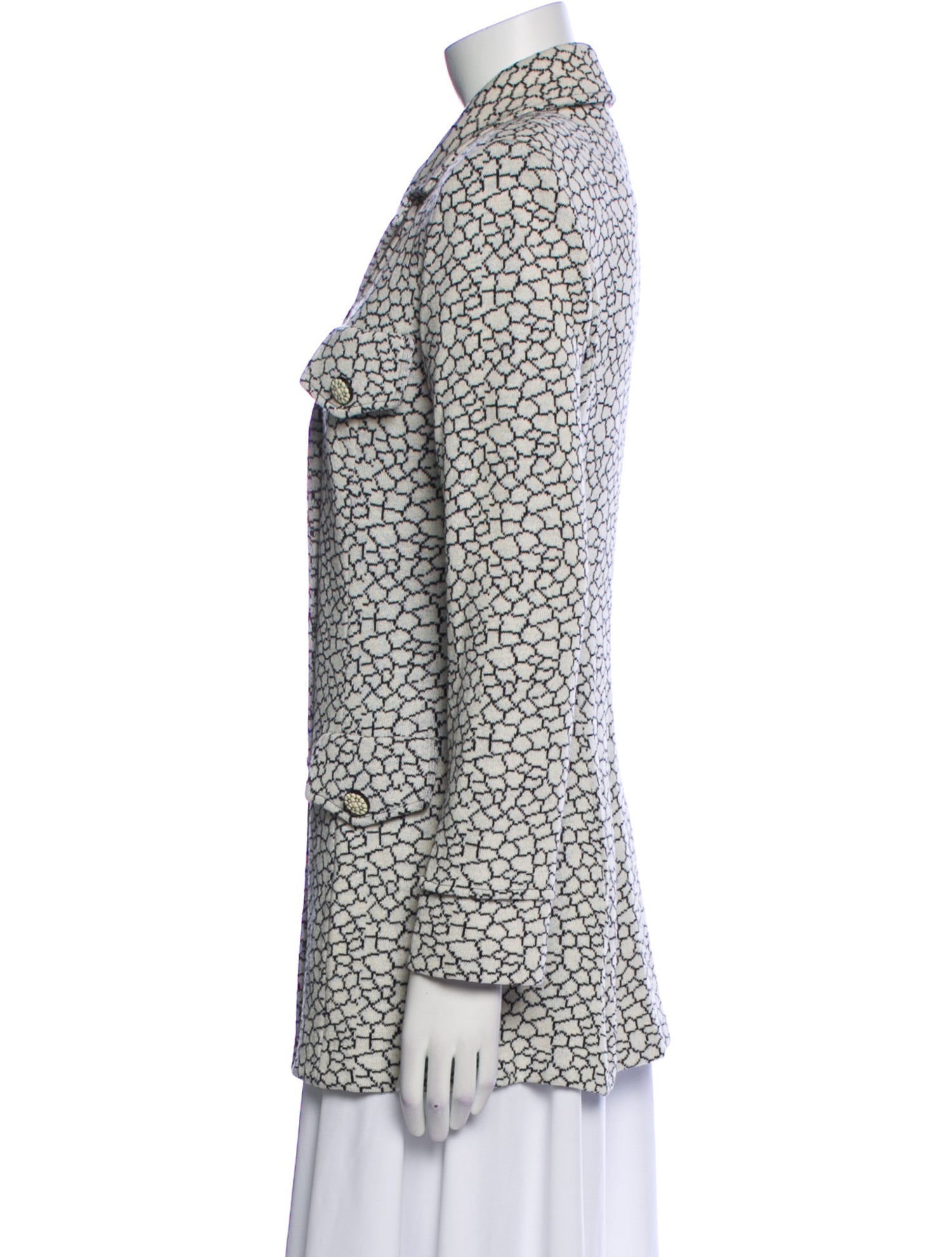 St. John Collection Printed Blazer