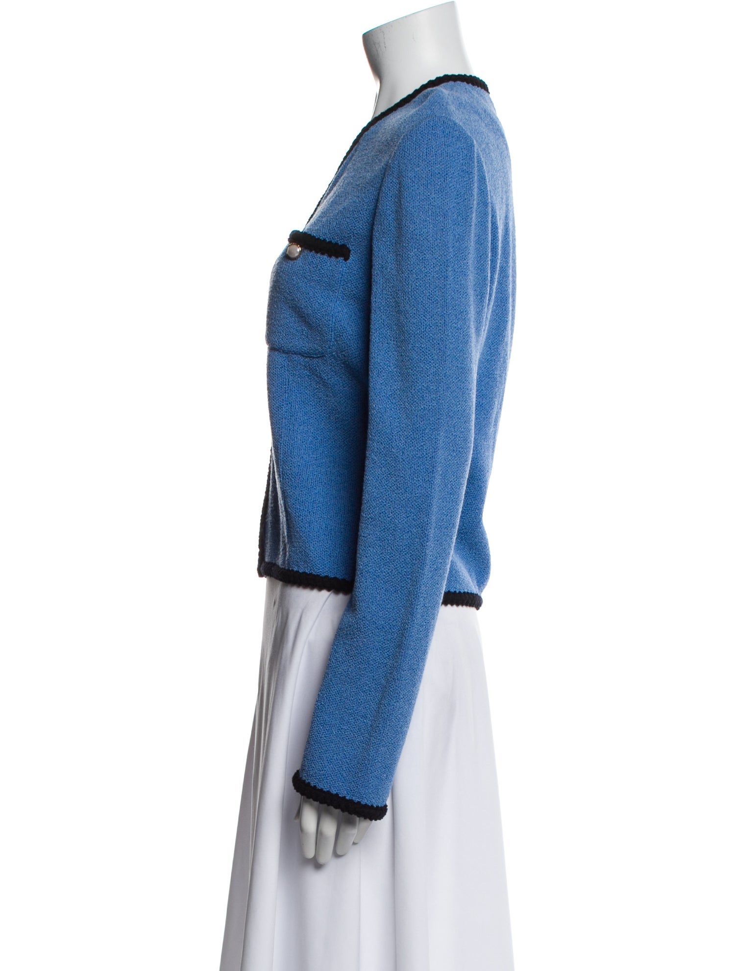 St. John Collection Colorblock Pattern Evening Jacket