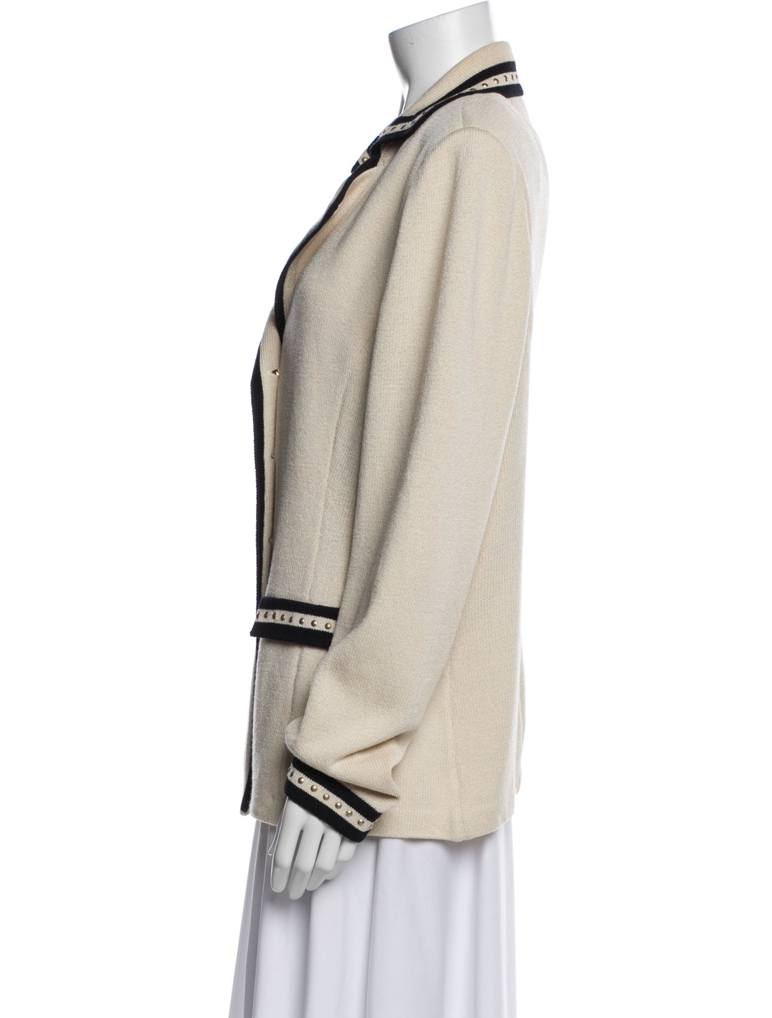 St. John Collection Colorblock Pattern Blazer