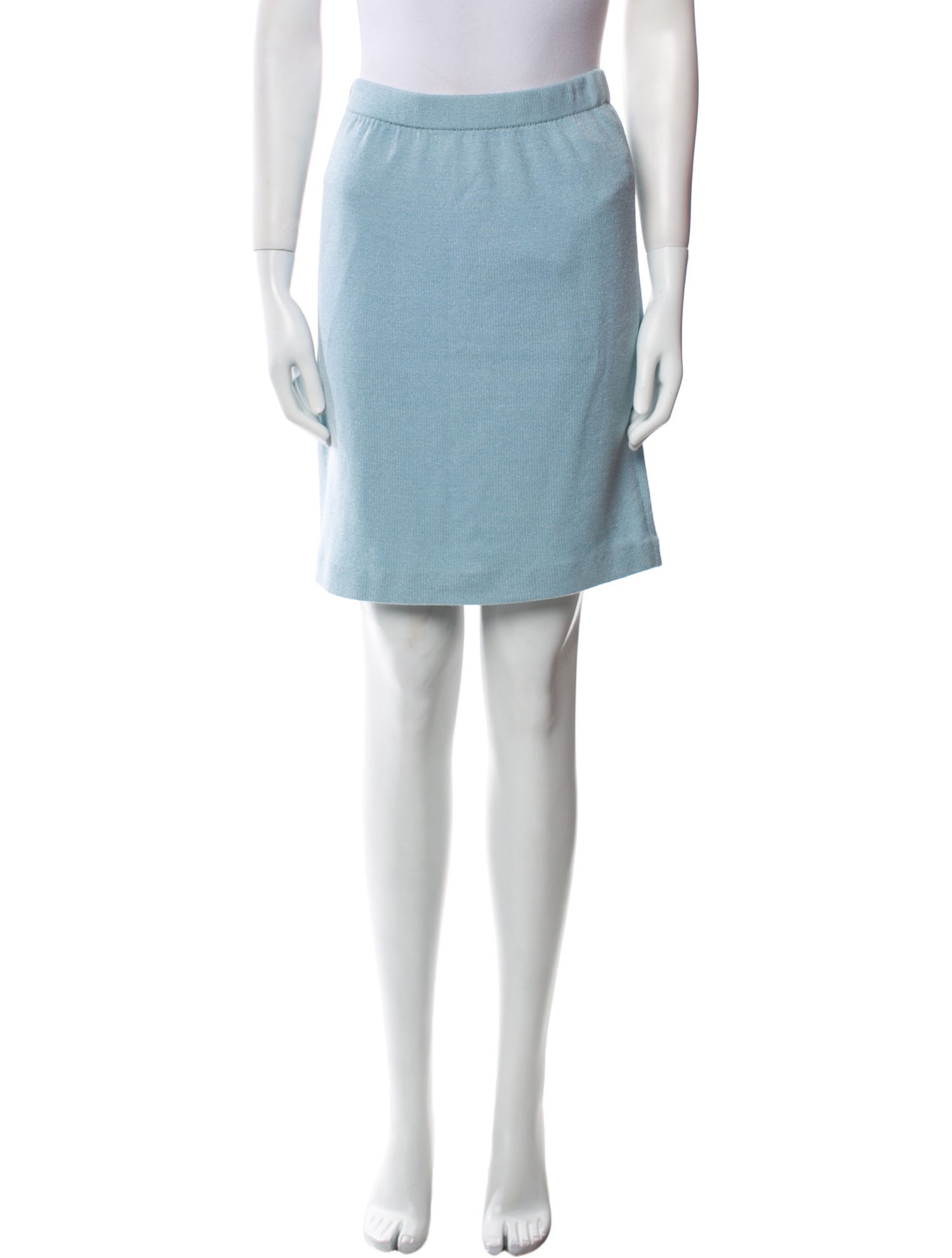 St. John Collection Wool Mini Skirt