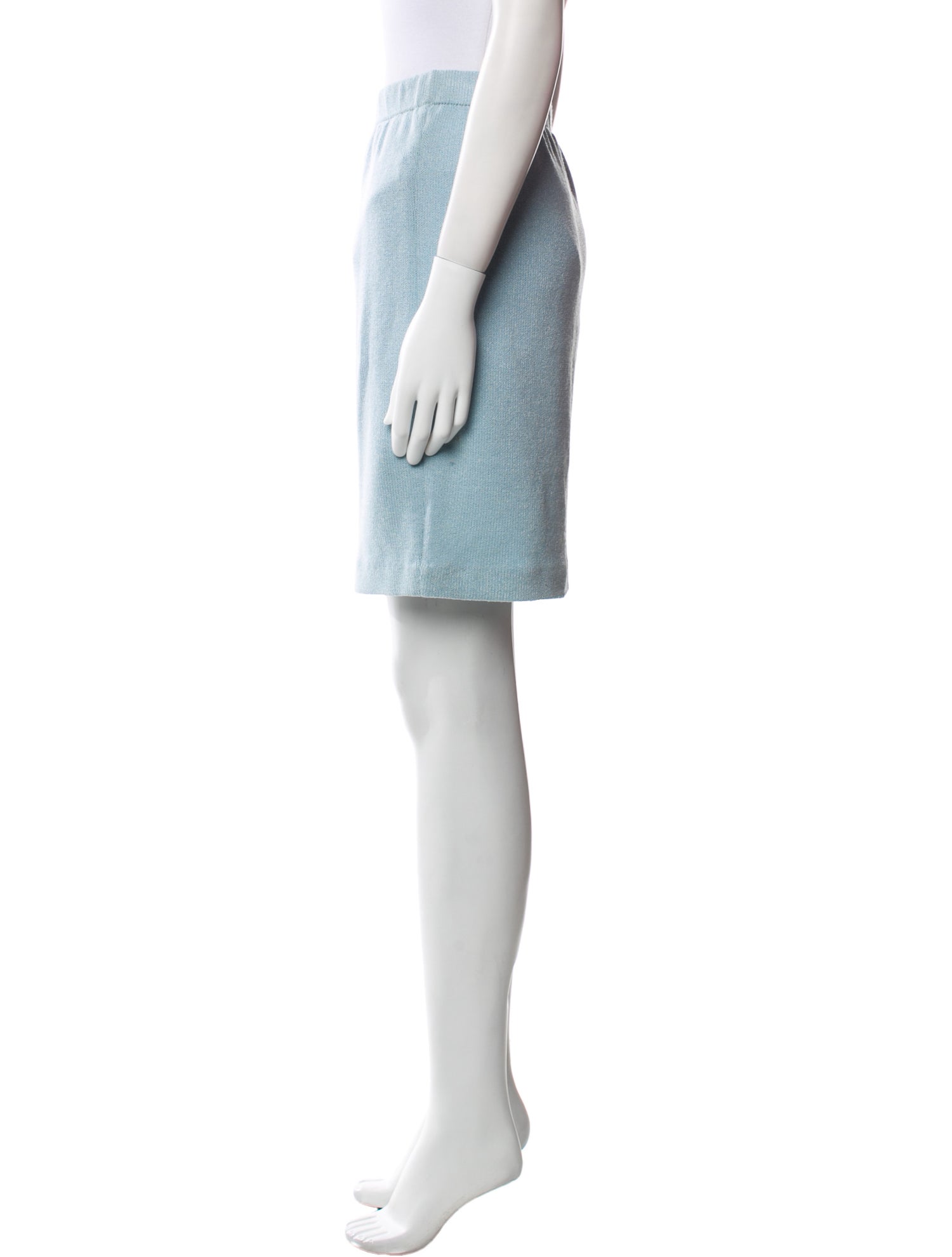 St. John Collection Wool Mini Skirt