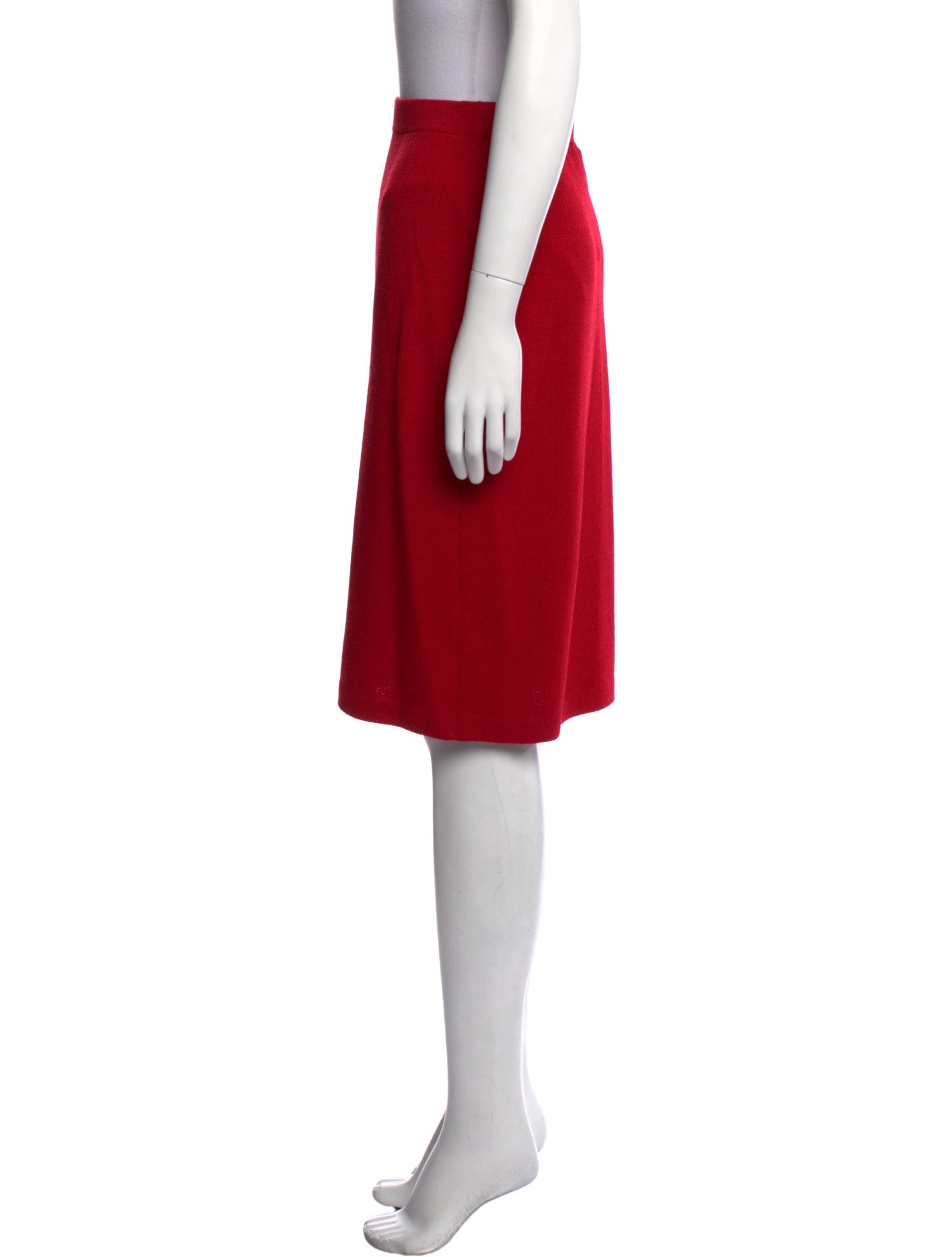 St. John Collection Wool Knee-Length Skirt