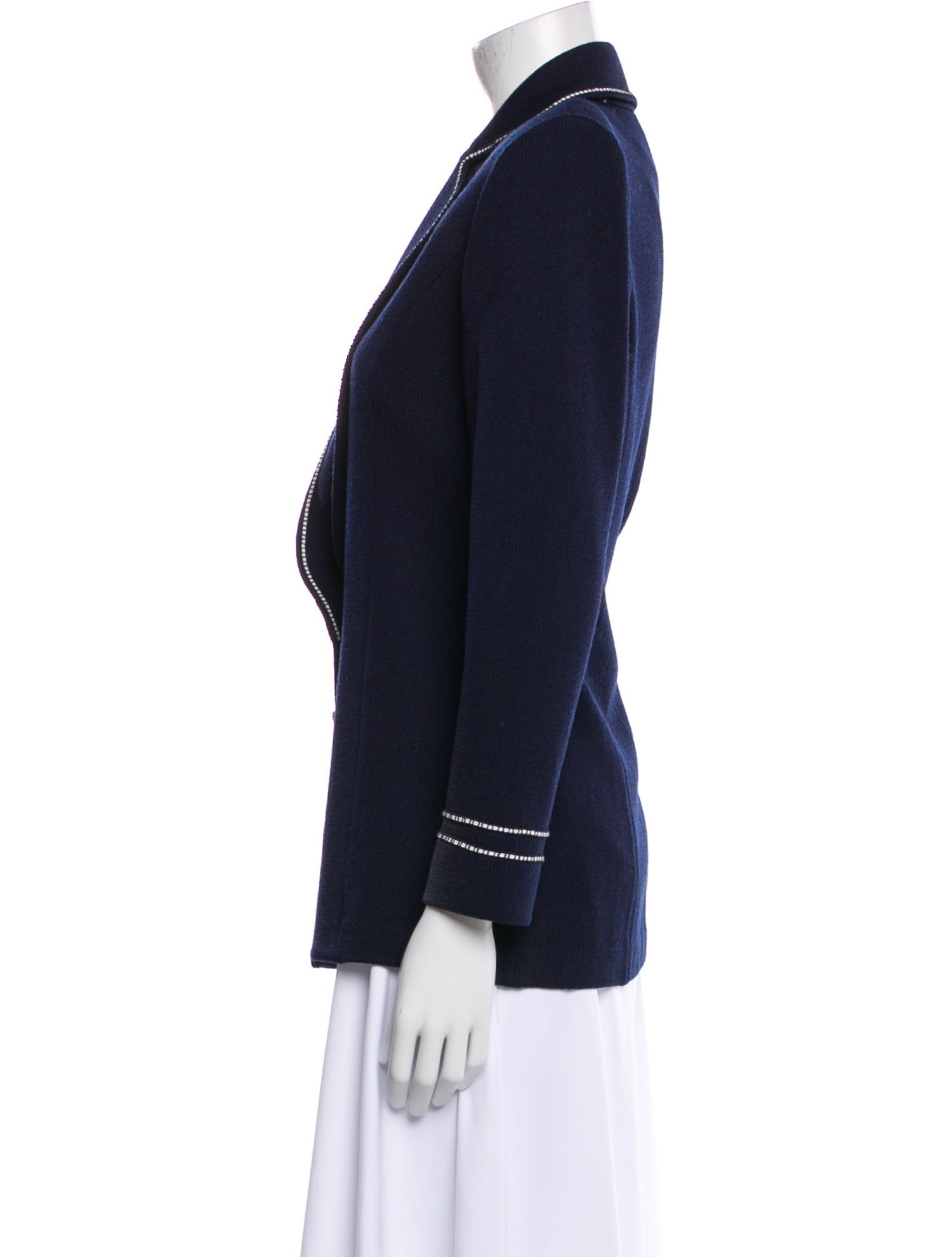 St. John Collection Colorblock Pattern Blazer