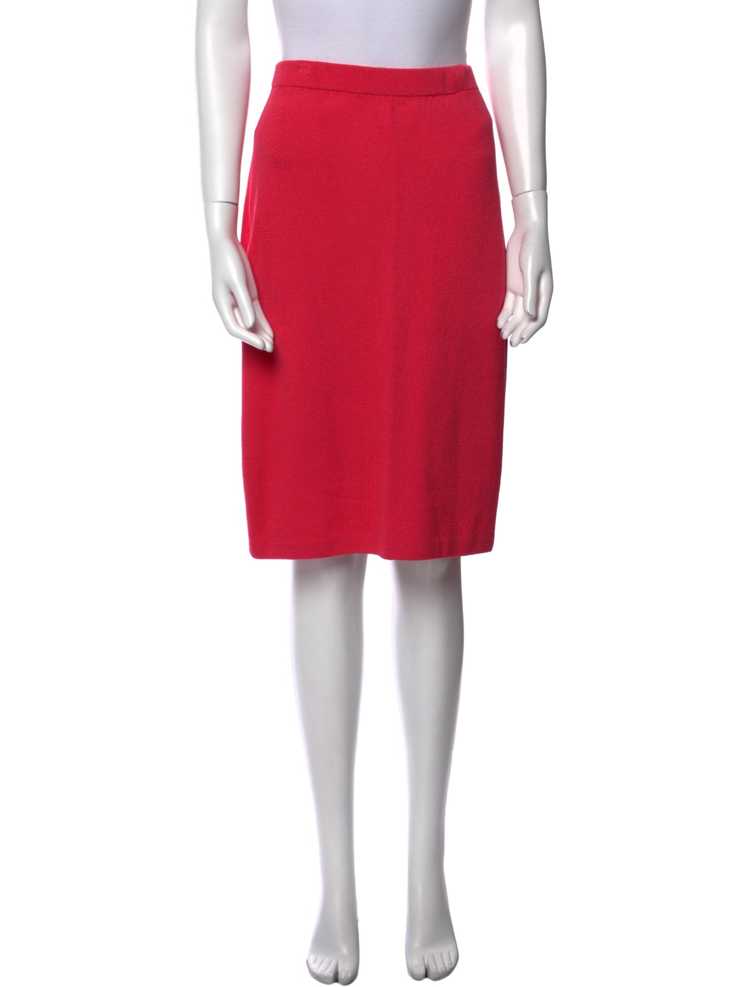 St. John Collection Wool Knee-Length Skirt w/ Tags