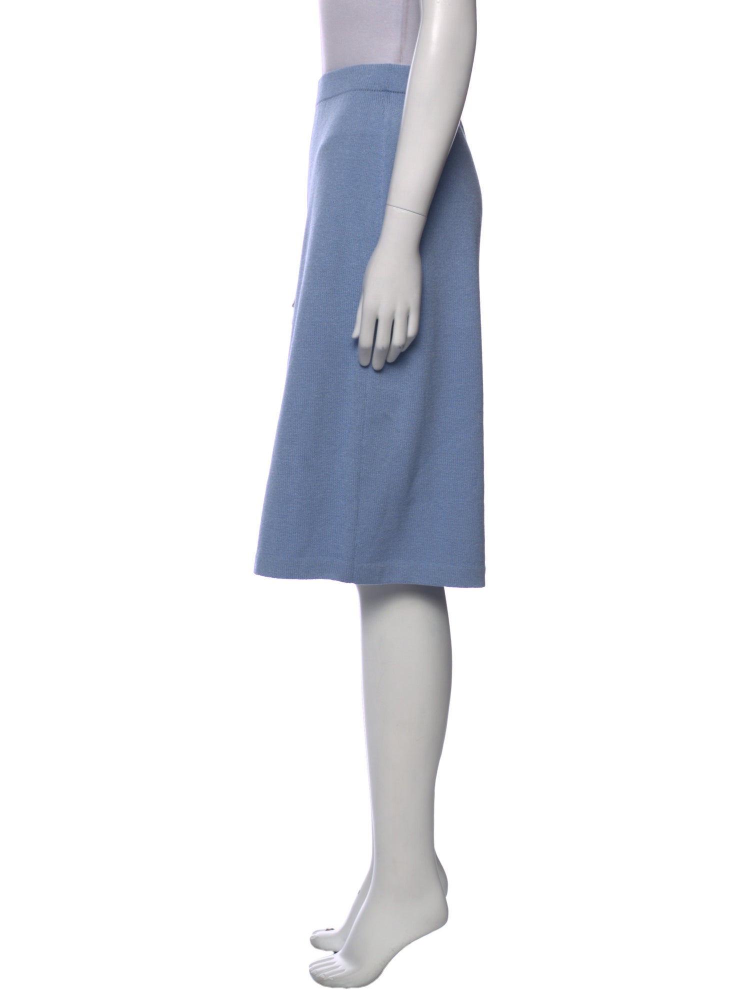 St. John Collection Wool Knee-Length Skirt