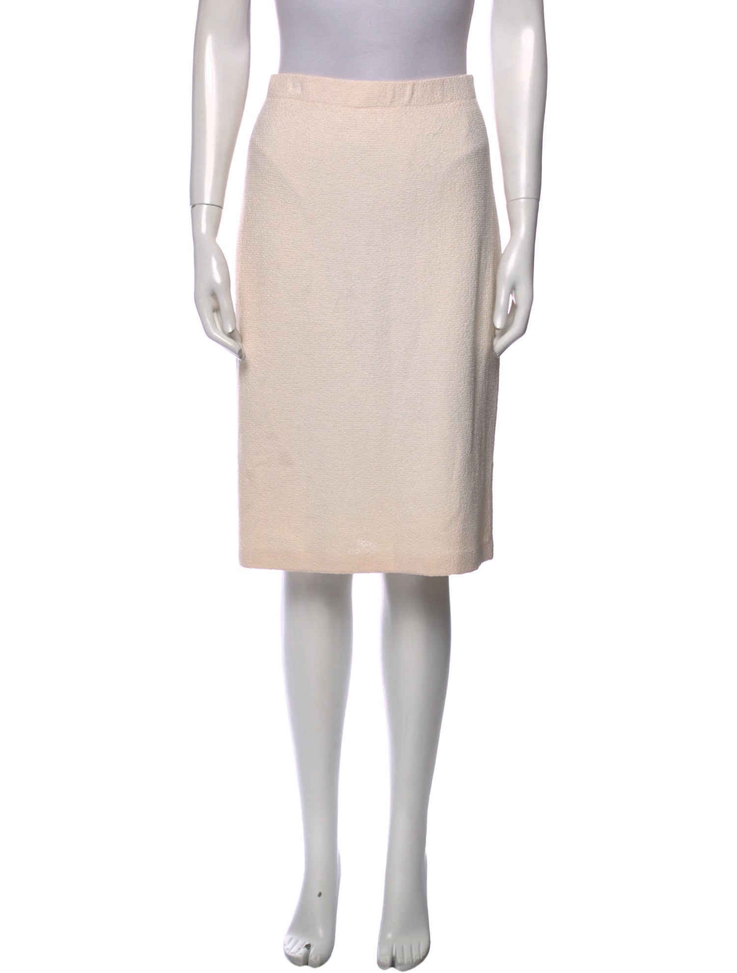 St. John Collection Wool Knee-Length Skirt