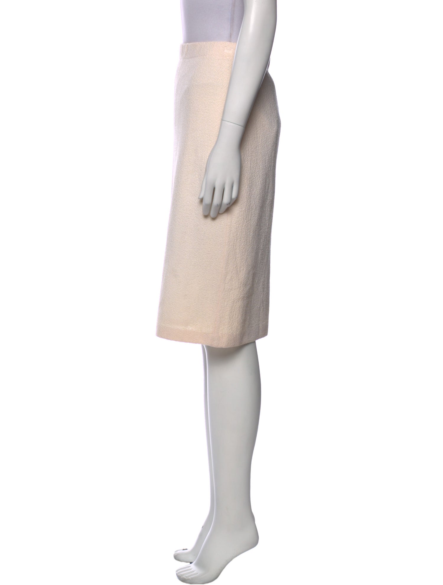 St. John Collection Wool Knee-Length Skirt