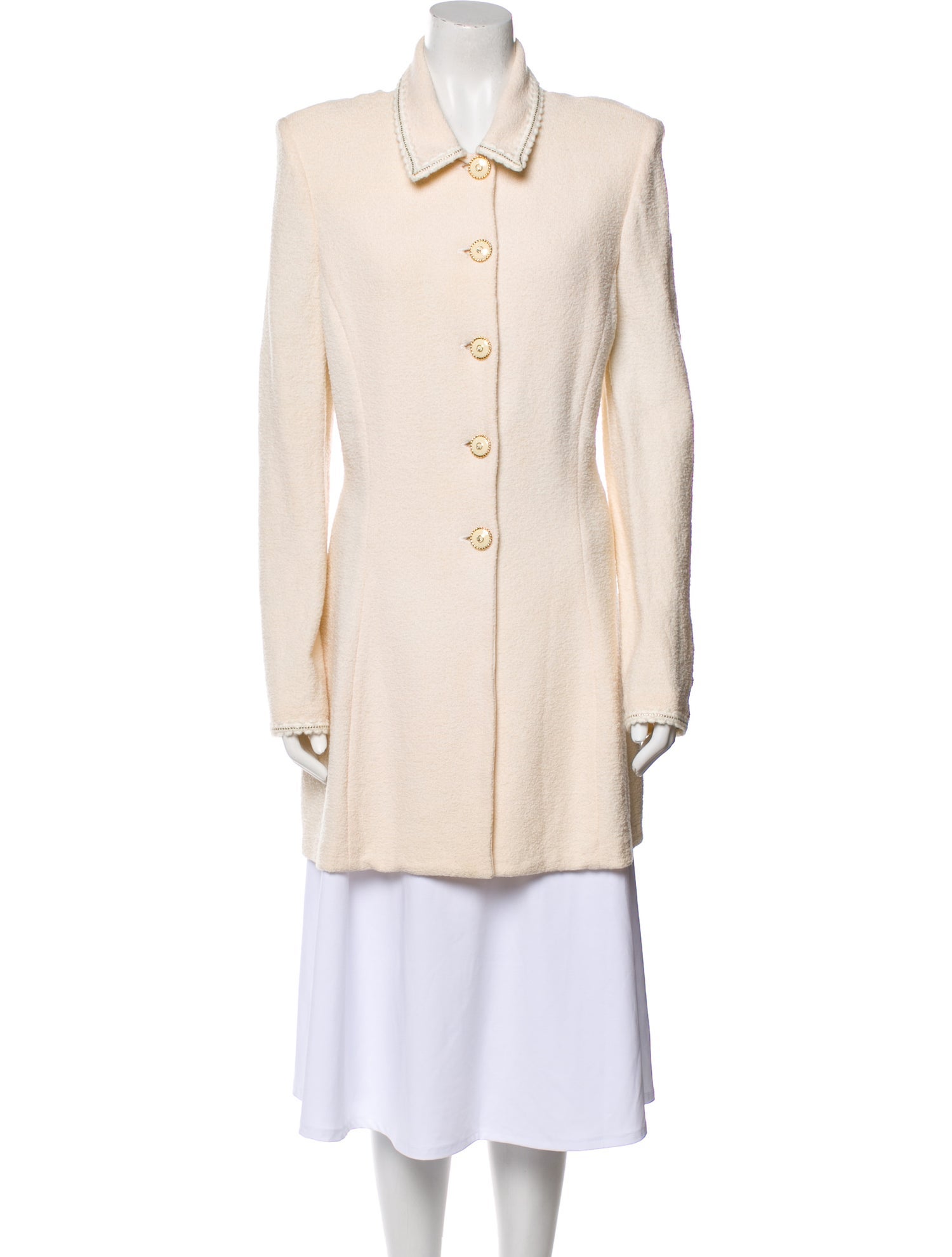 St. John Collection Wool Coat