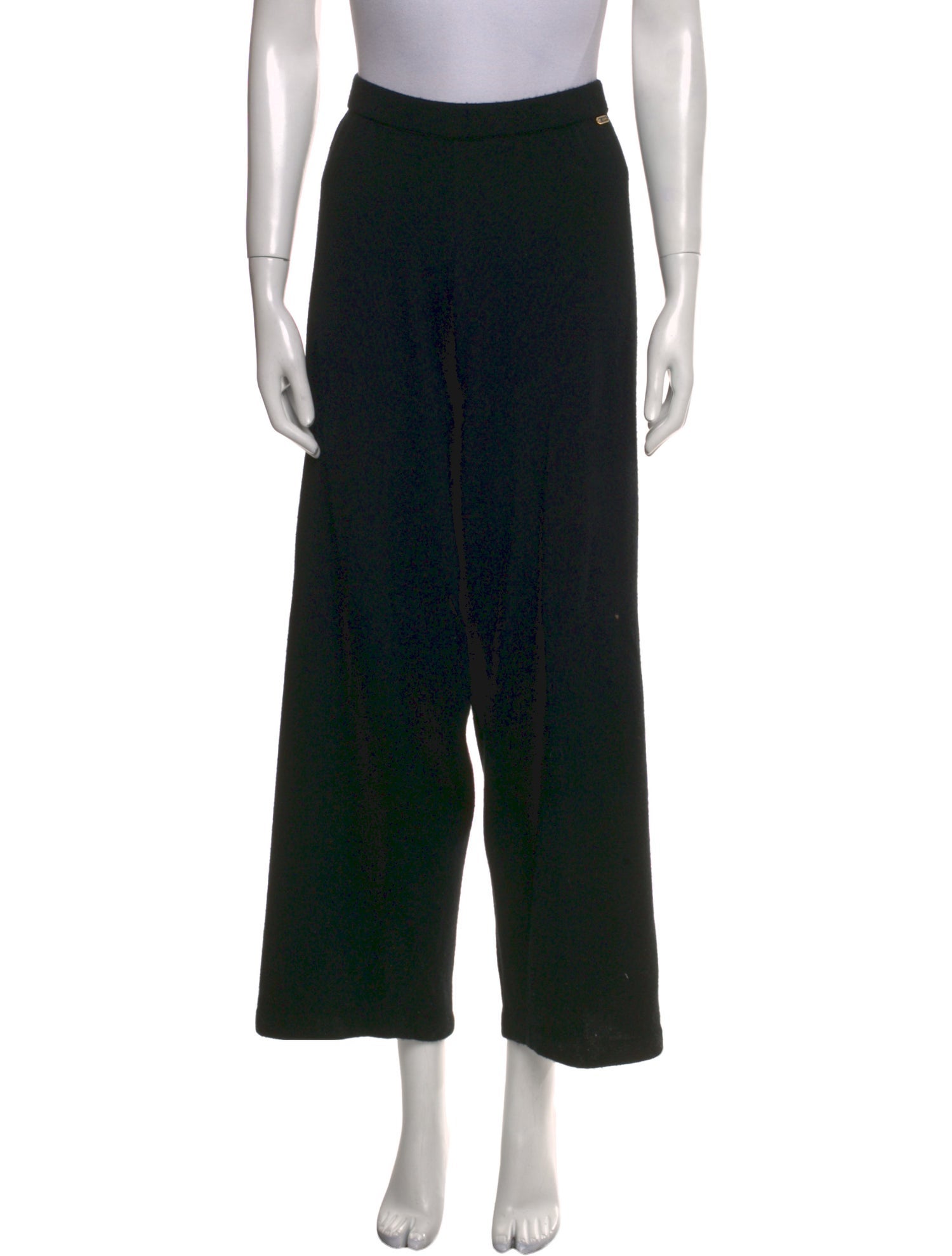 St. John Collection Cashmere Wide Leg Pants