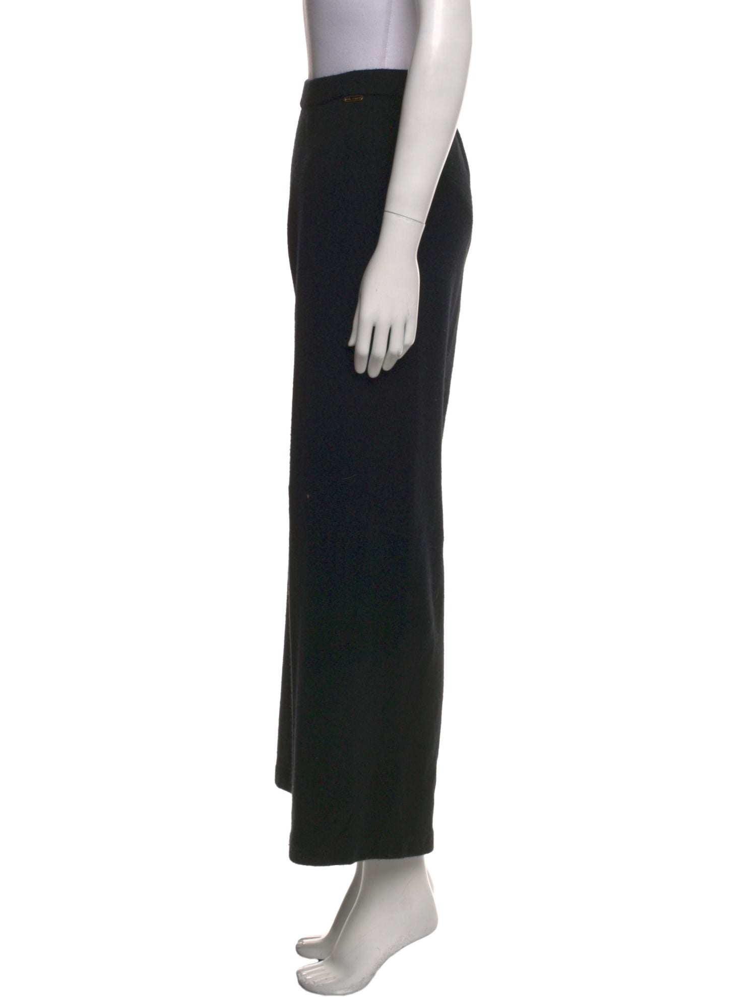 St. John Collection Cashmere Wide Leg Pants