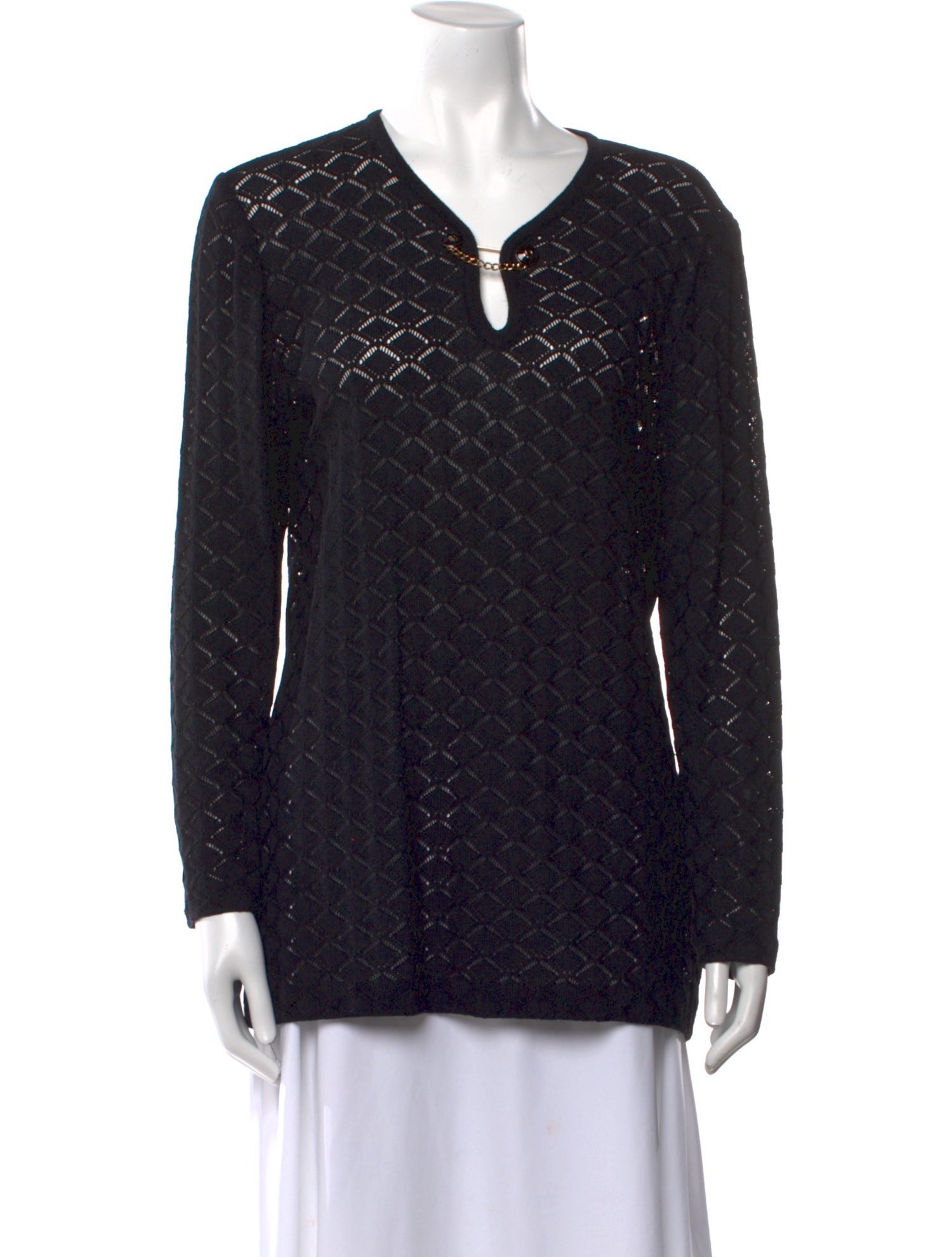 St. John Collection V-Neck Sweater