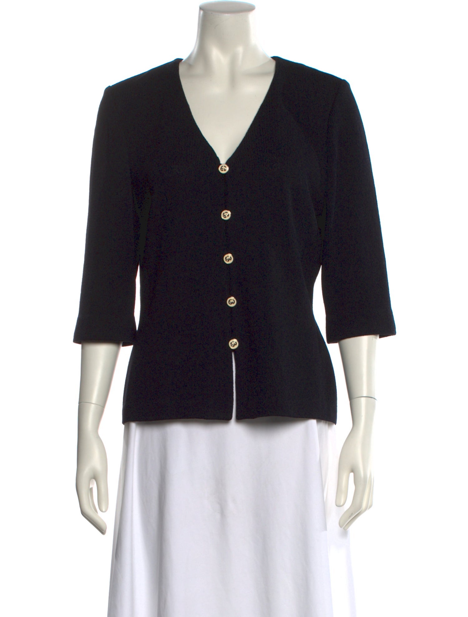 St. John Collection V-Neck Sweater