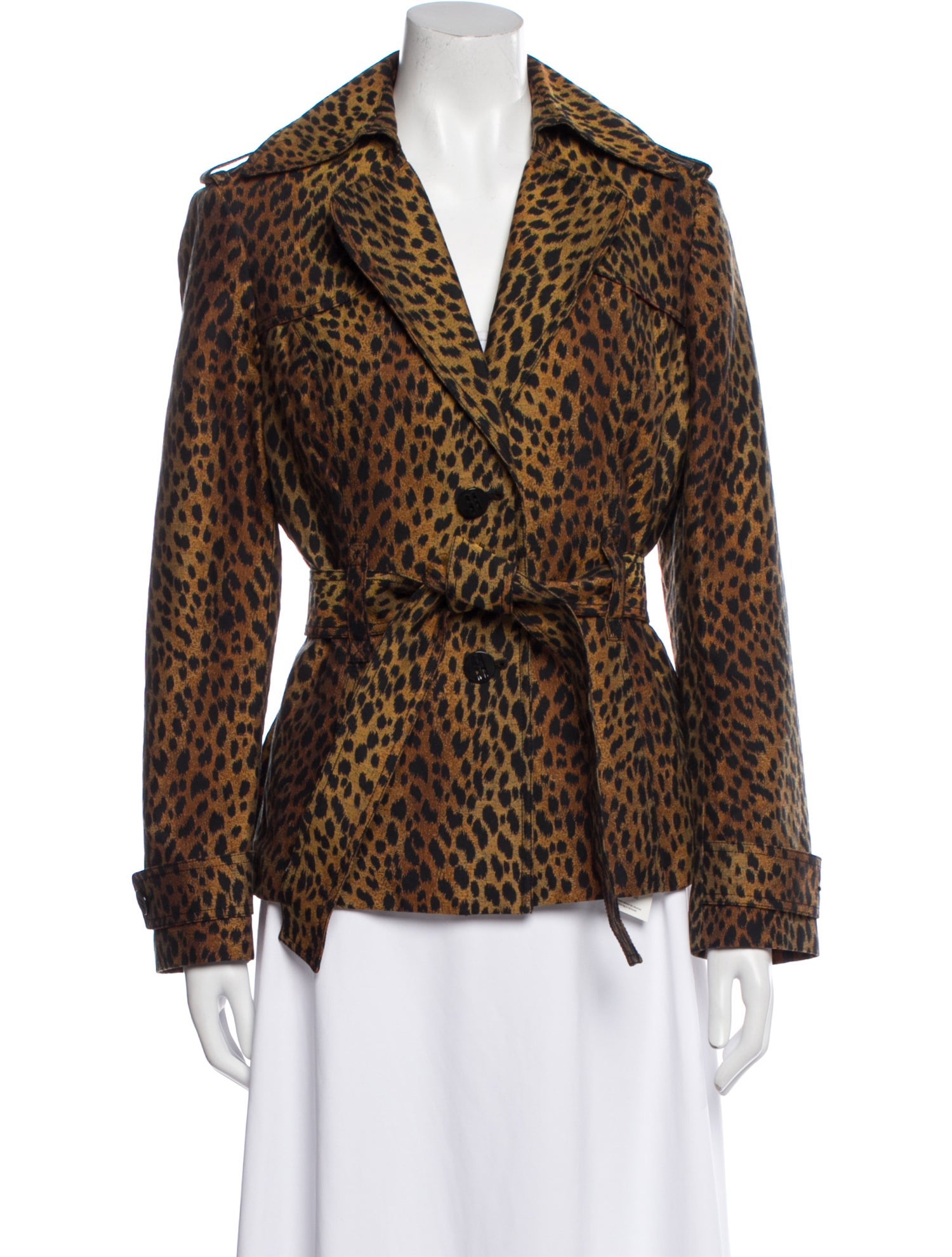 St. John Collection Animal Print Blazer