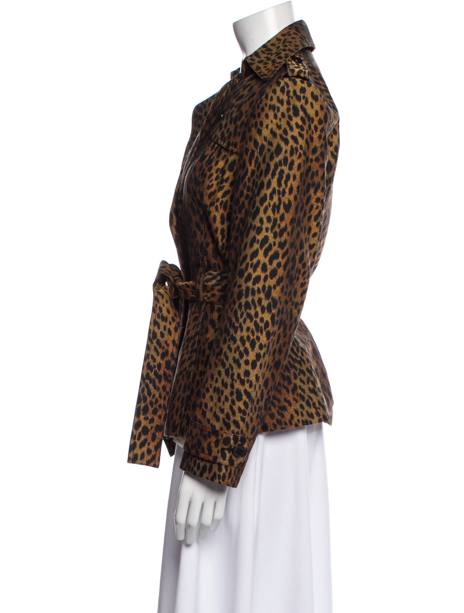 St. John Collection Animal Print Blazer