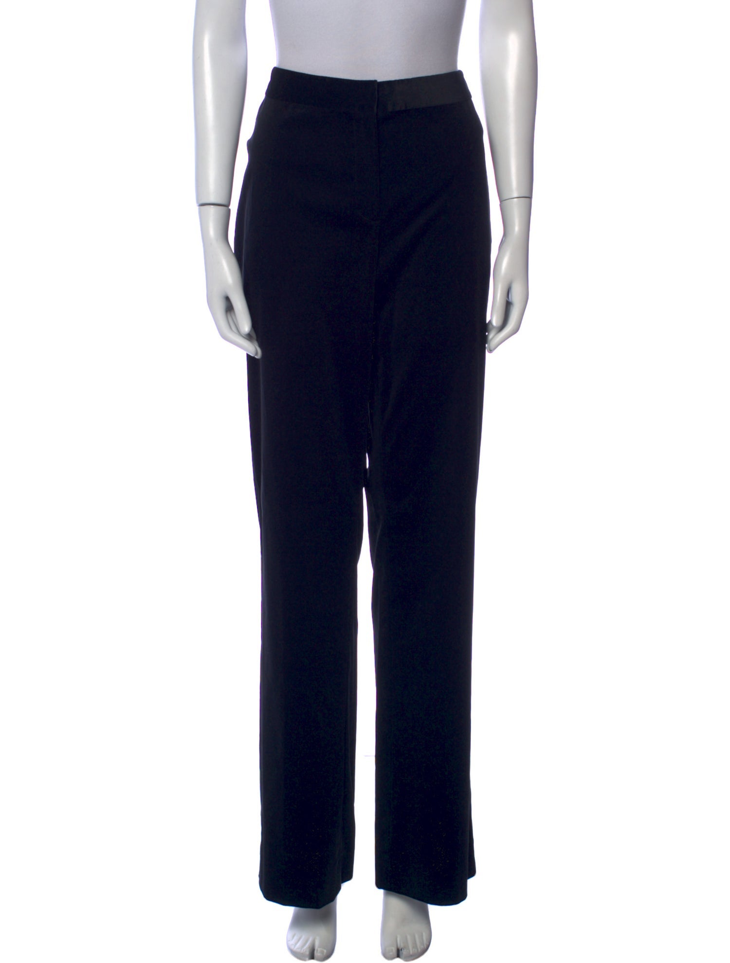 St. John Collection Velvet Wide Leg Pants