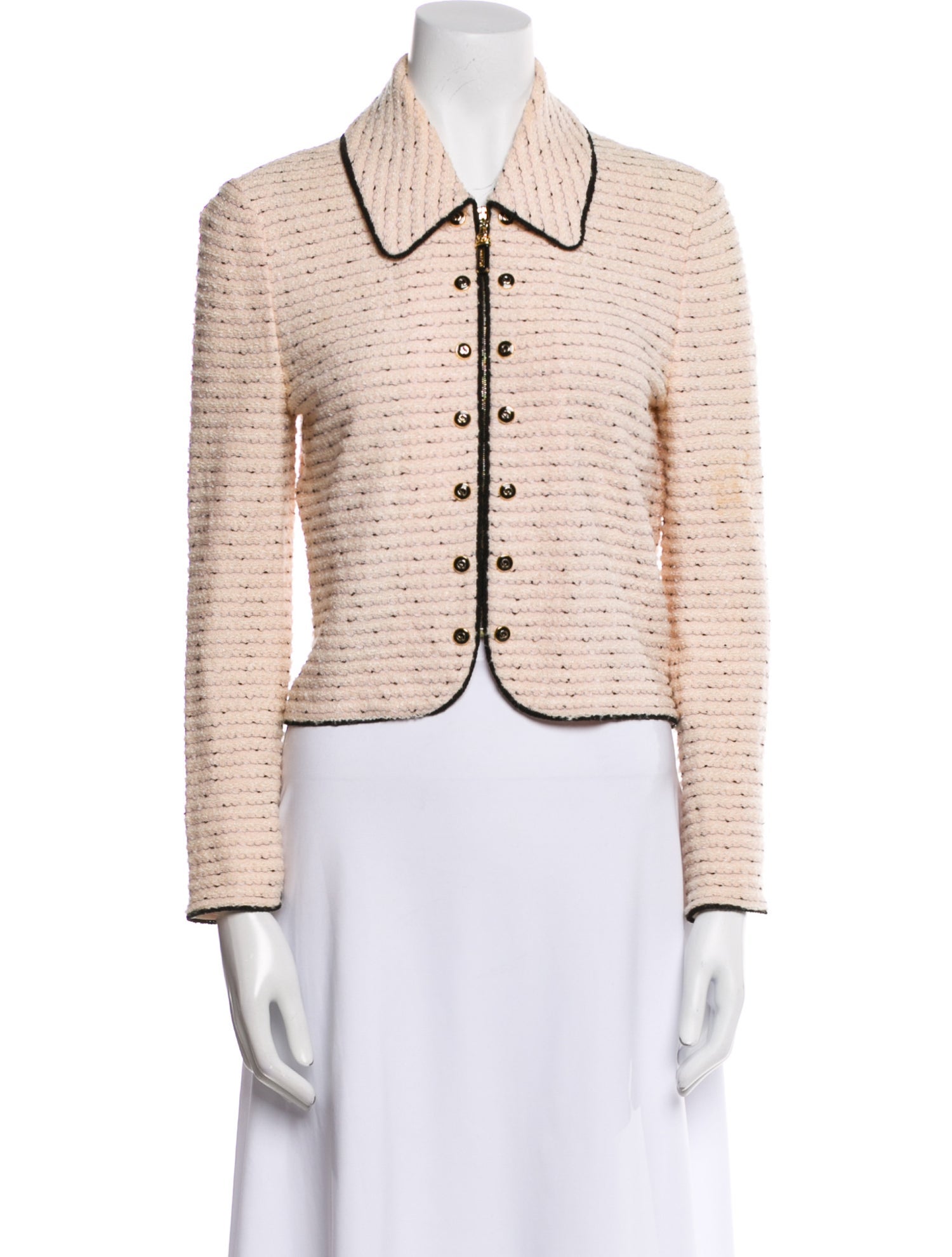 St. John Collection Striped Blazer