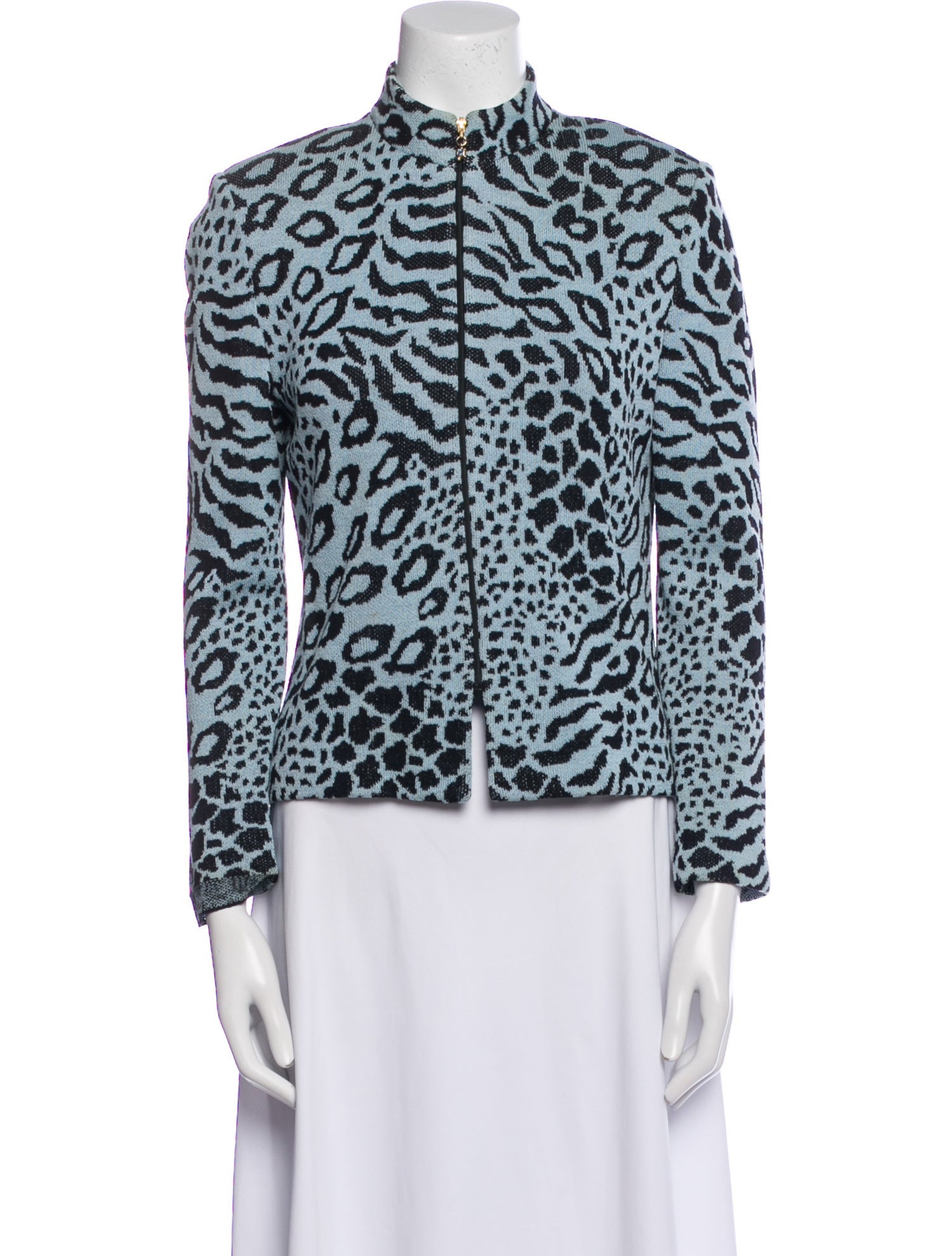 St. John Collection Animal Print Evening Jacket