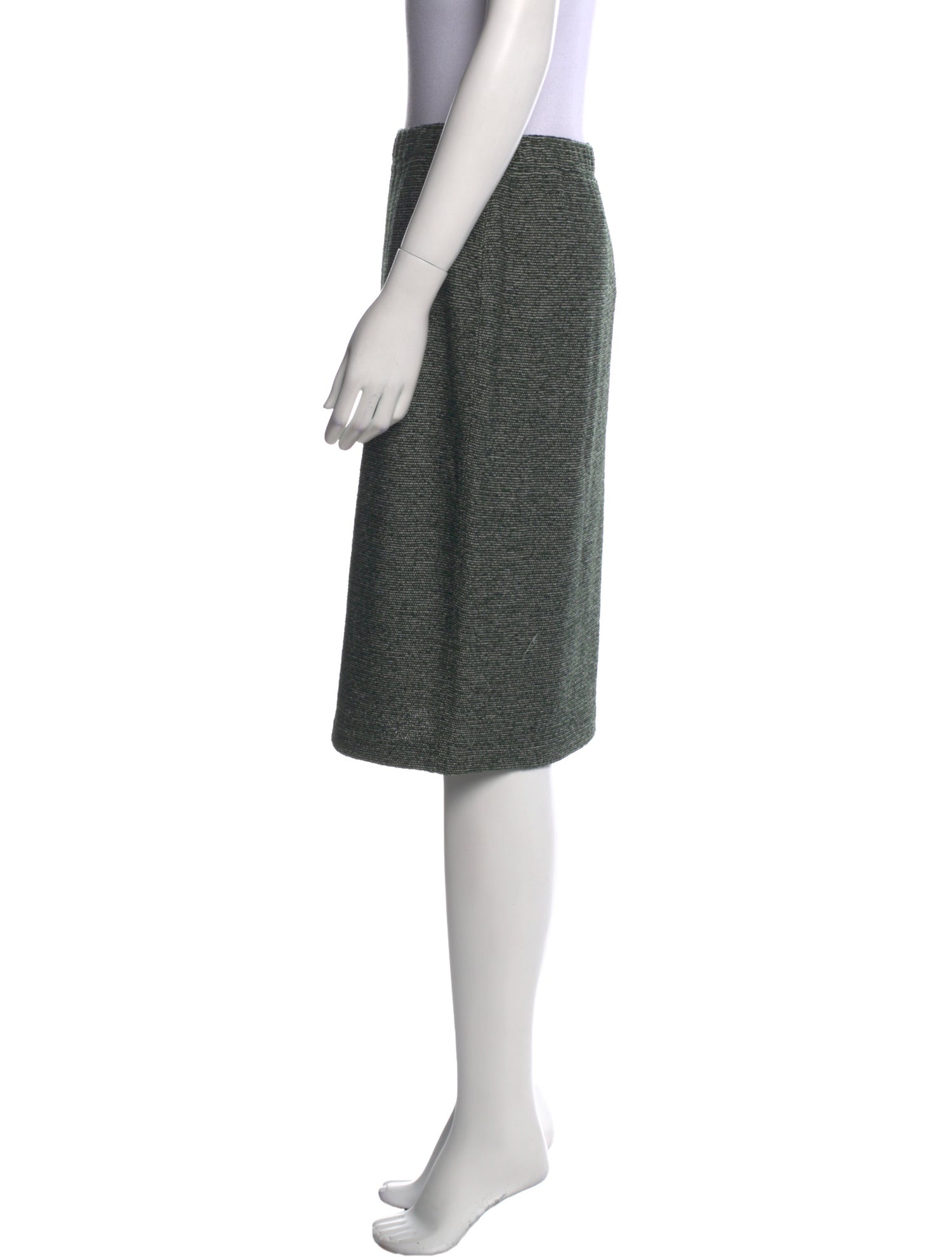 St. John Collection Wool Knee-Length Skirt