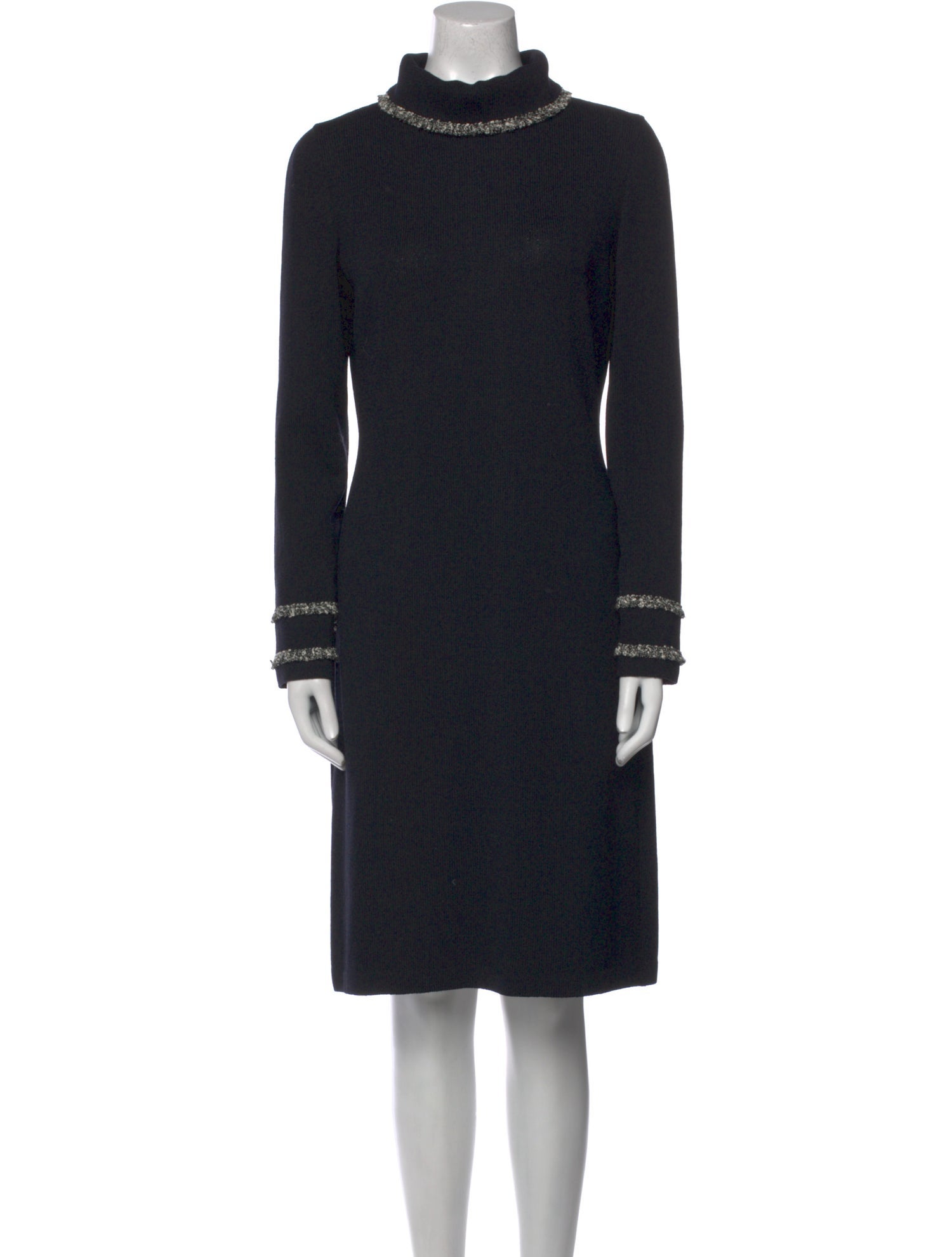 St. John Collection Wool Knee-Length Dress