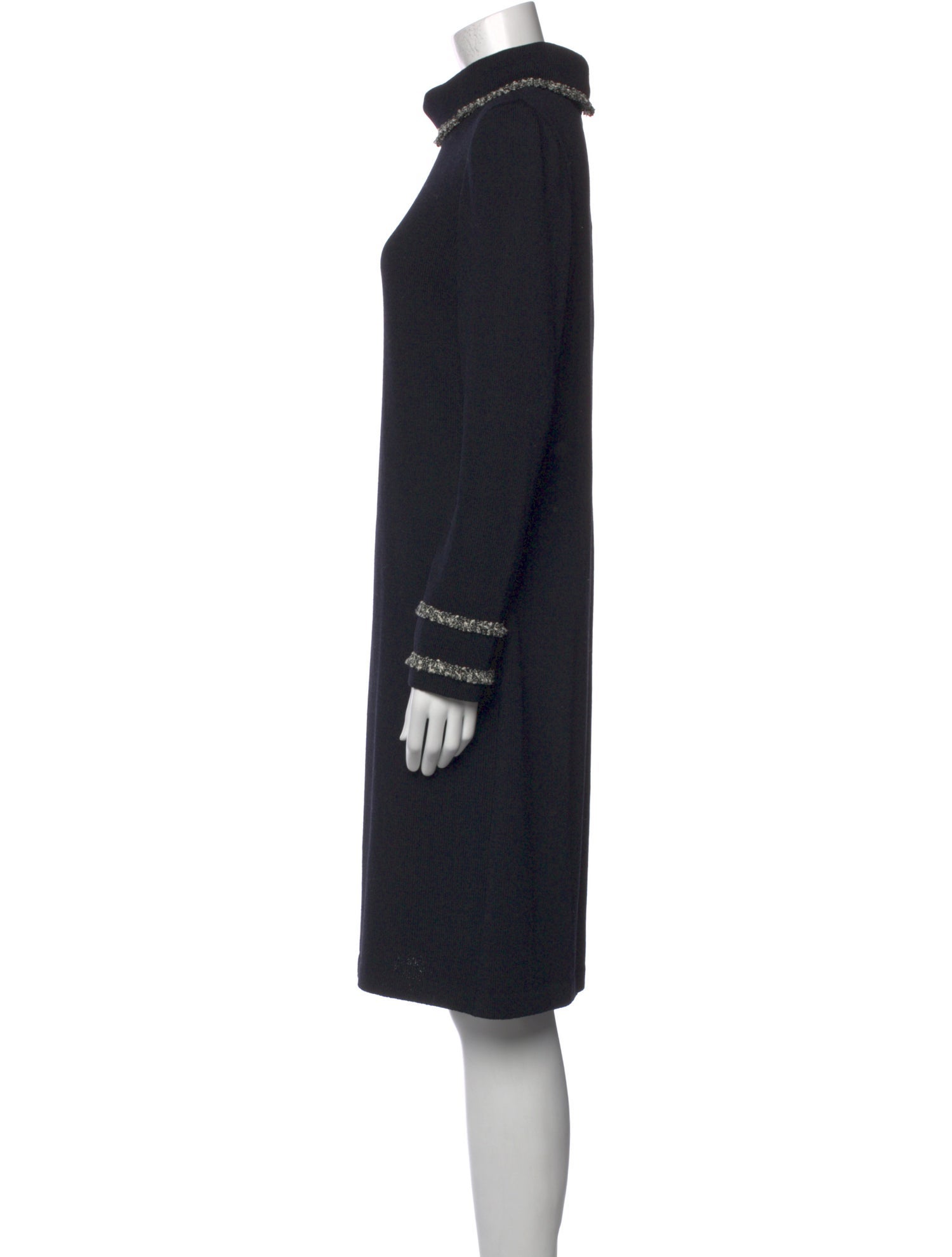St. John Collection Wool Knee-Length Dress