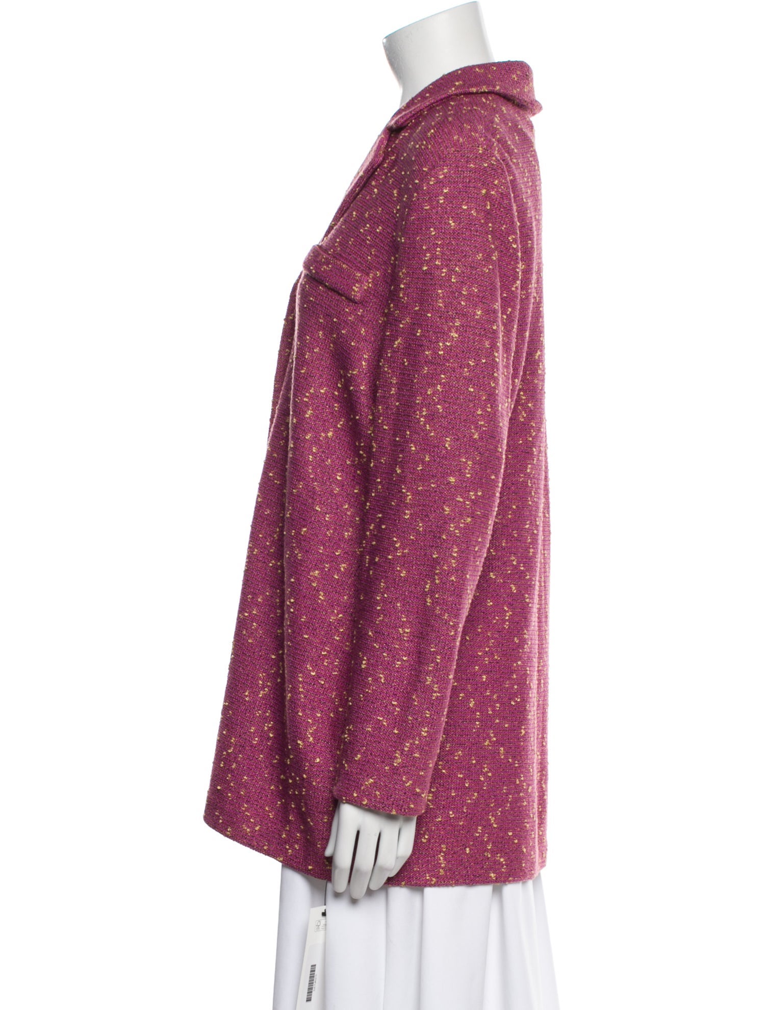 St. John Collection Wool Printed Blazer