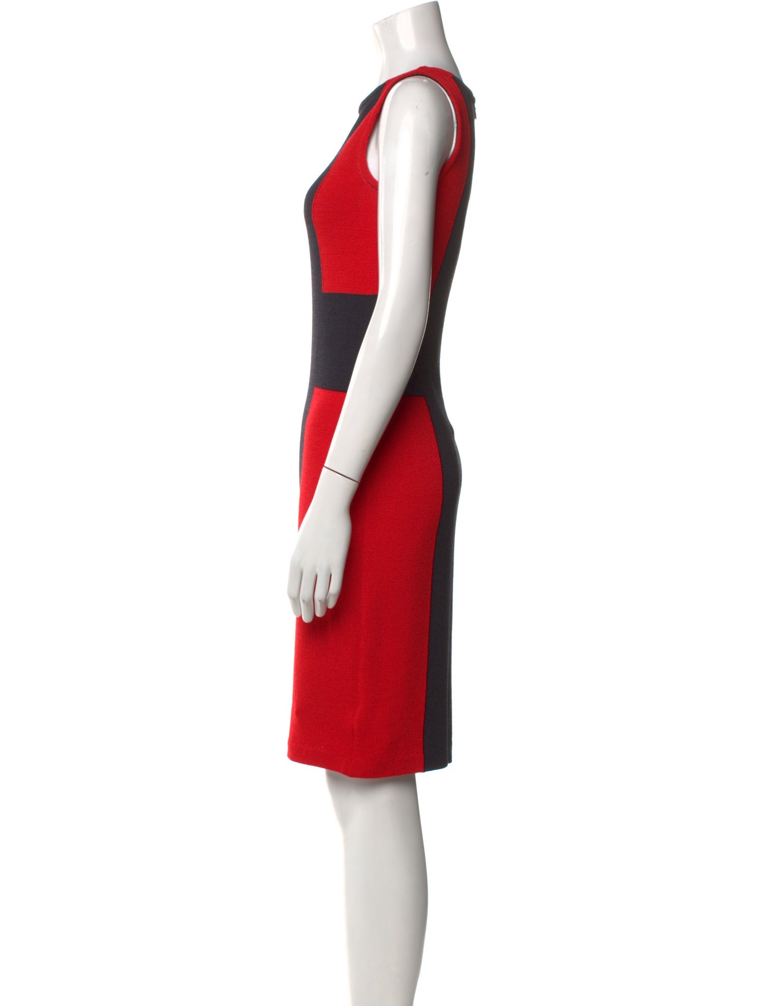 St. John Collection Wool Knee-Length Dress