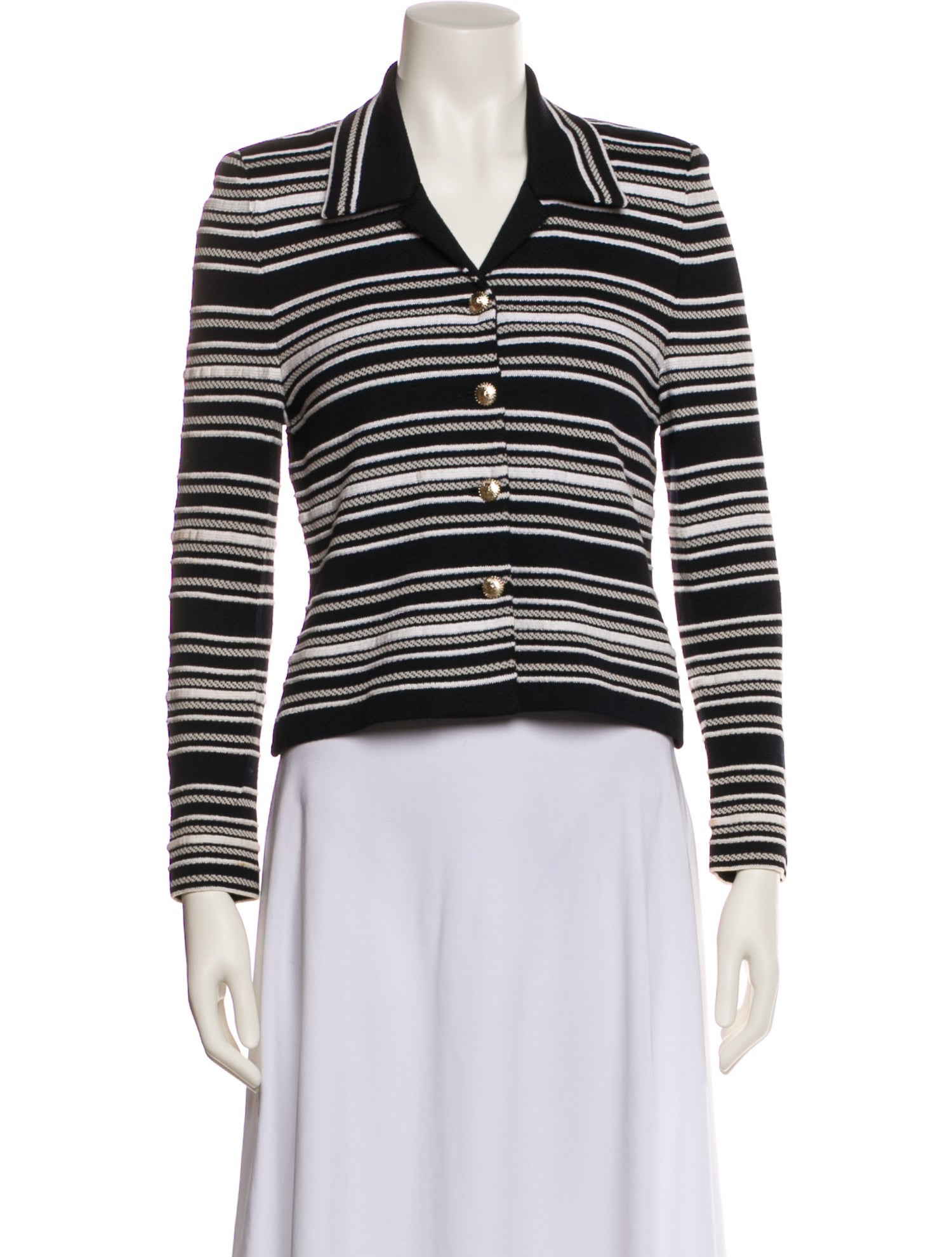 St. John Collection Striped Blazer