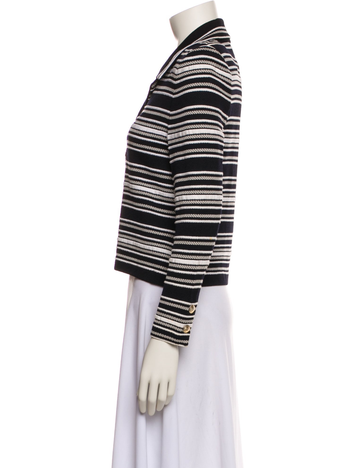 St. John Collection Striped Blazer