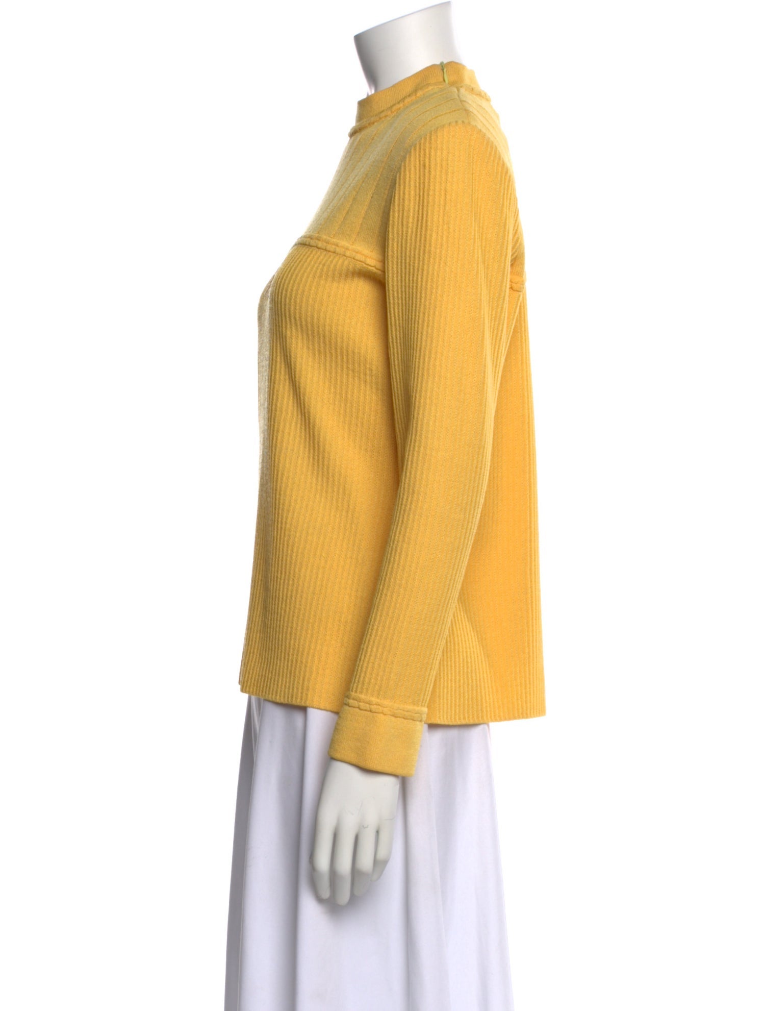St. John Collection Mock Neck Sweater