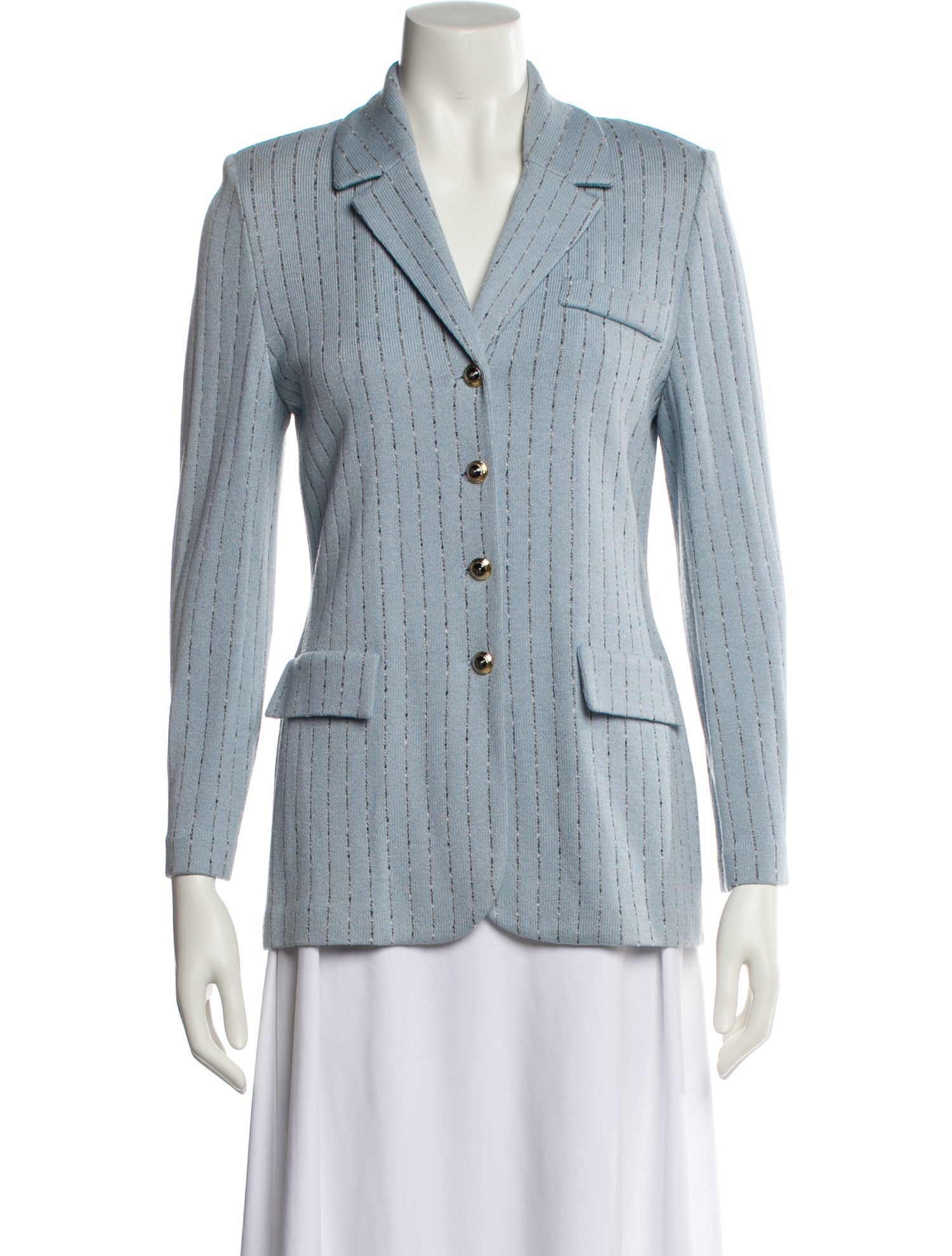 St. John Collection Striped Blazer