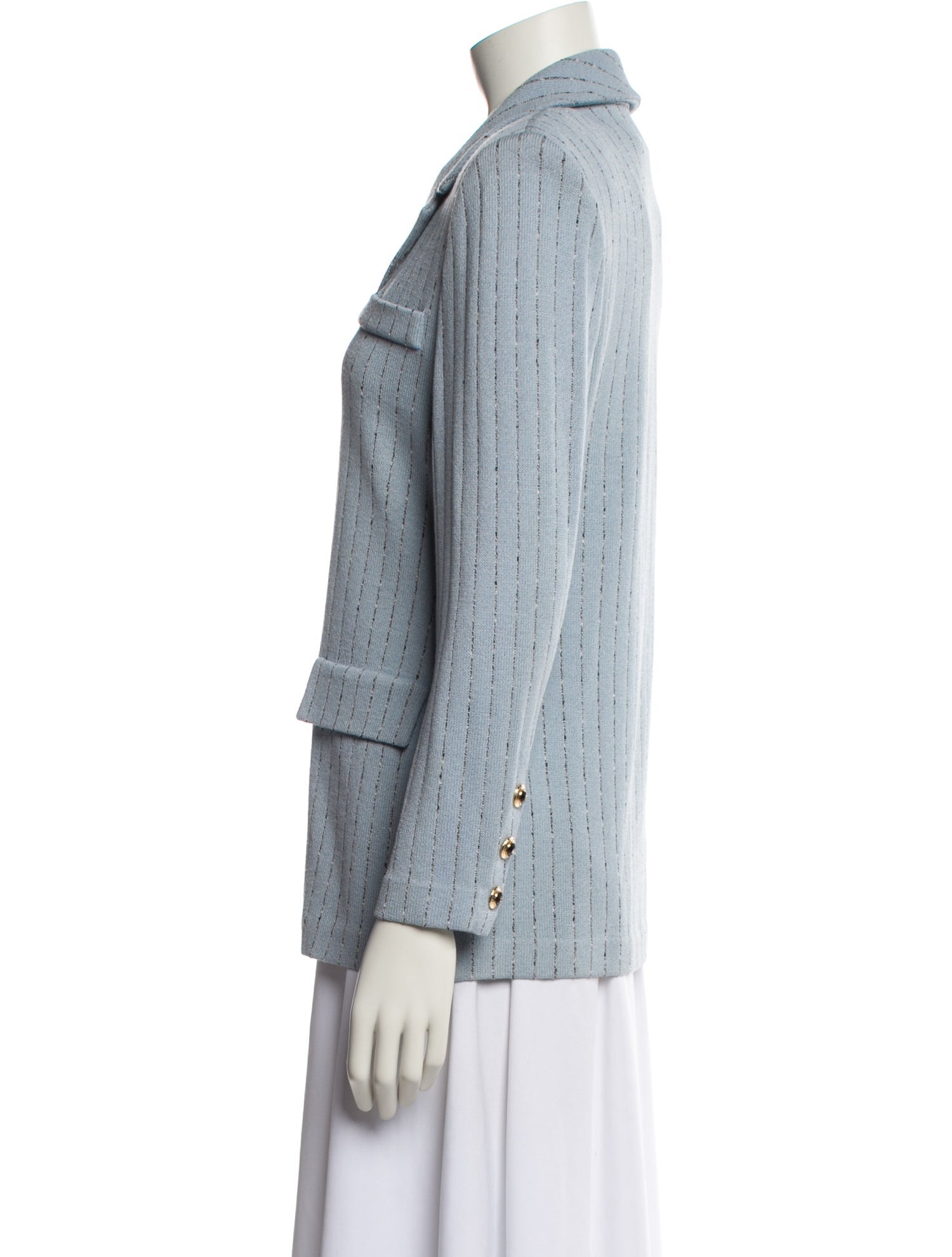 St. John Collection Striped Blazer