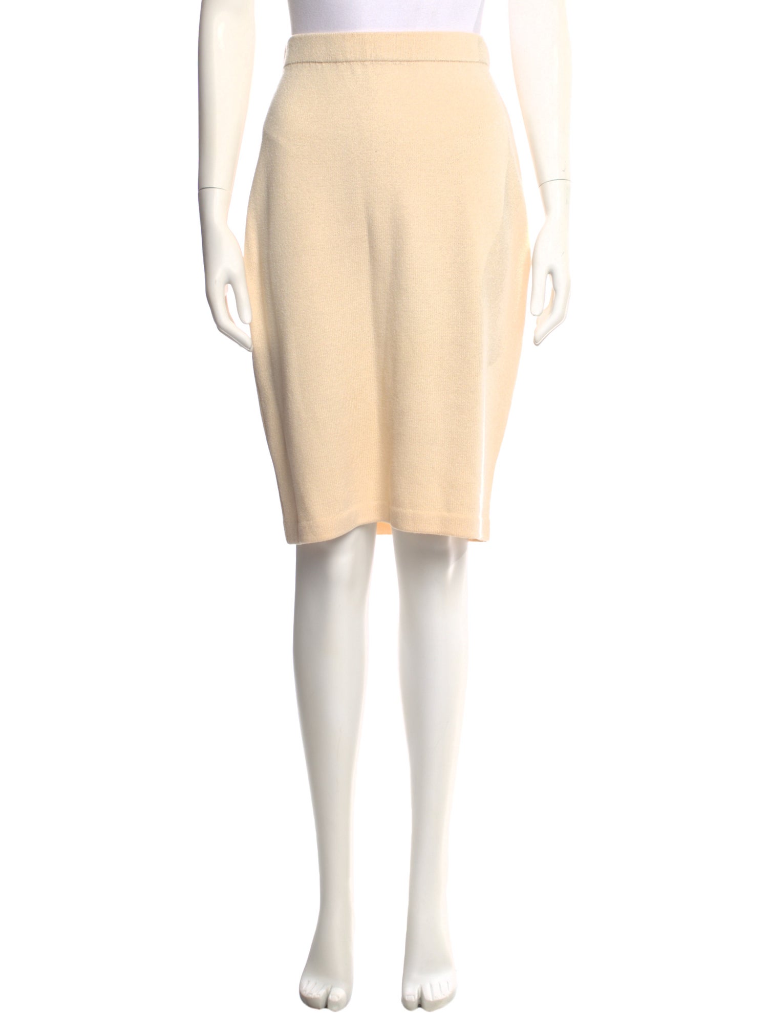 St. John Collection Wool Knee-Length Skirt