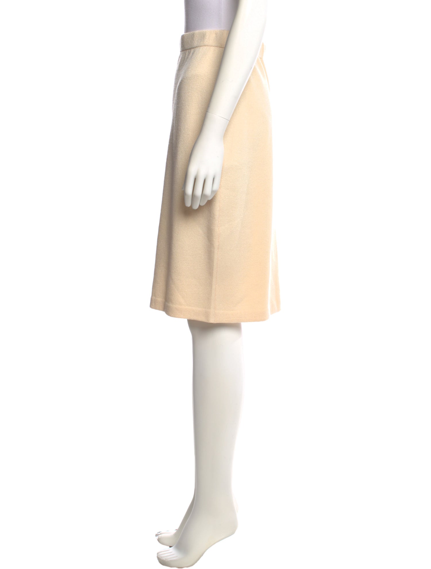 St. John Collection Wool Knee-Length Skirt