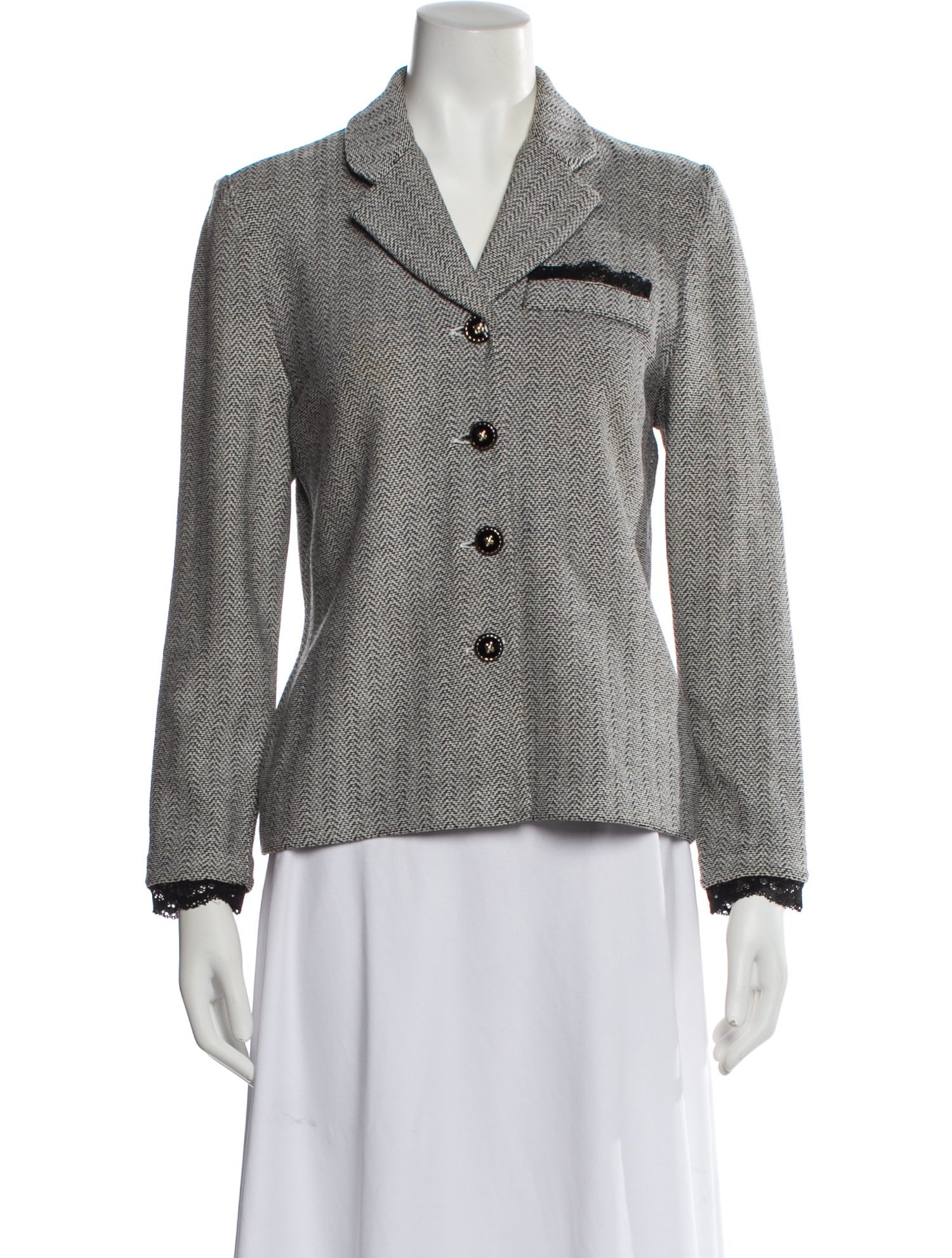 St. John Collection Printed Blazer