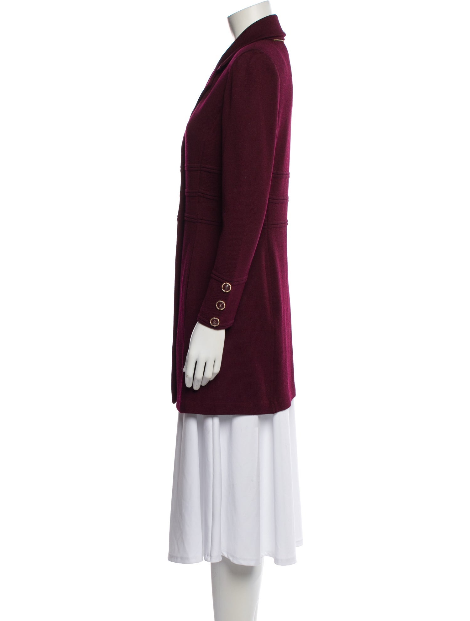 St. John Collection Wool Peacoat