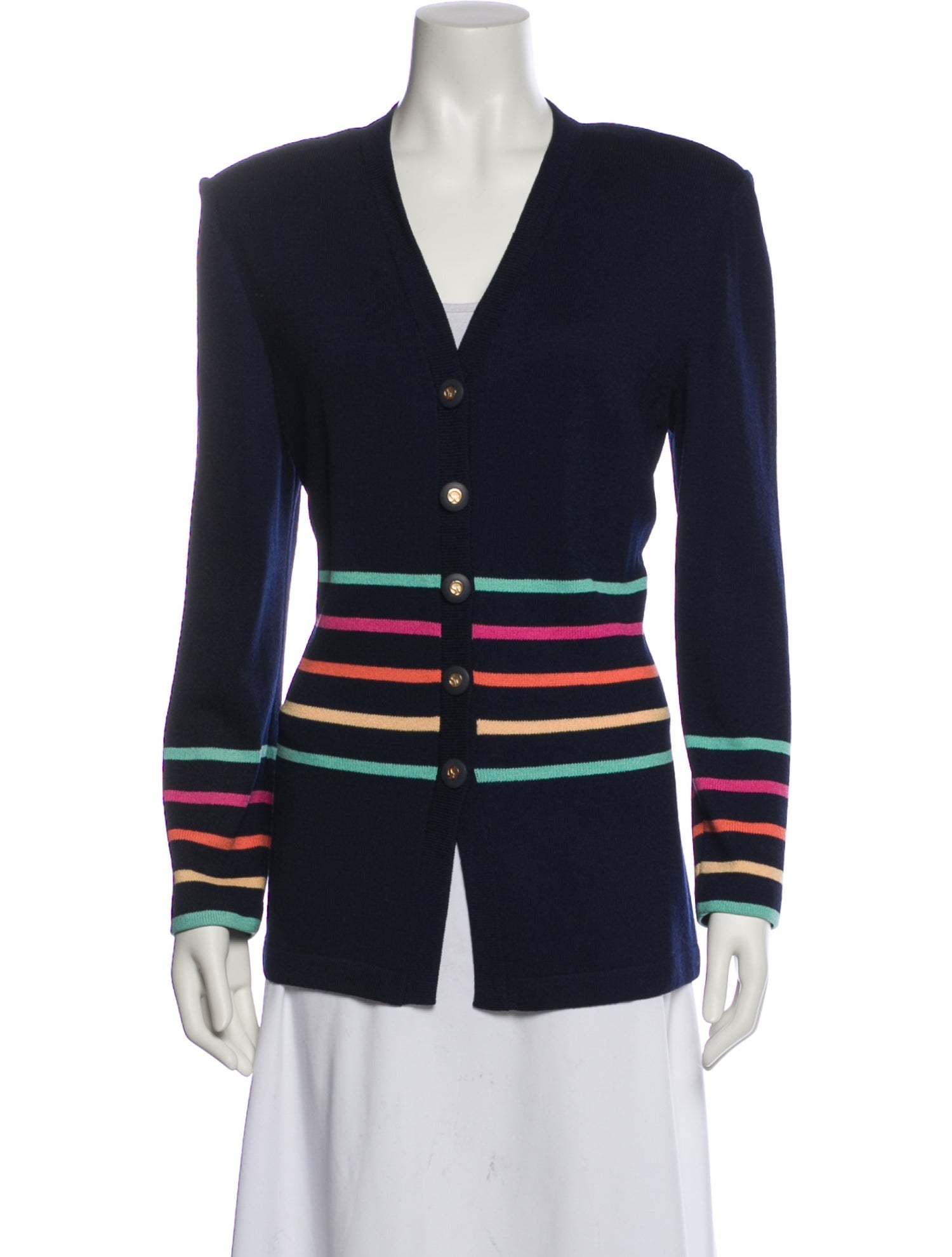 St. John Collection Striped Blazer