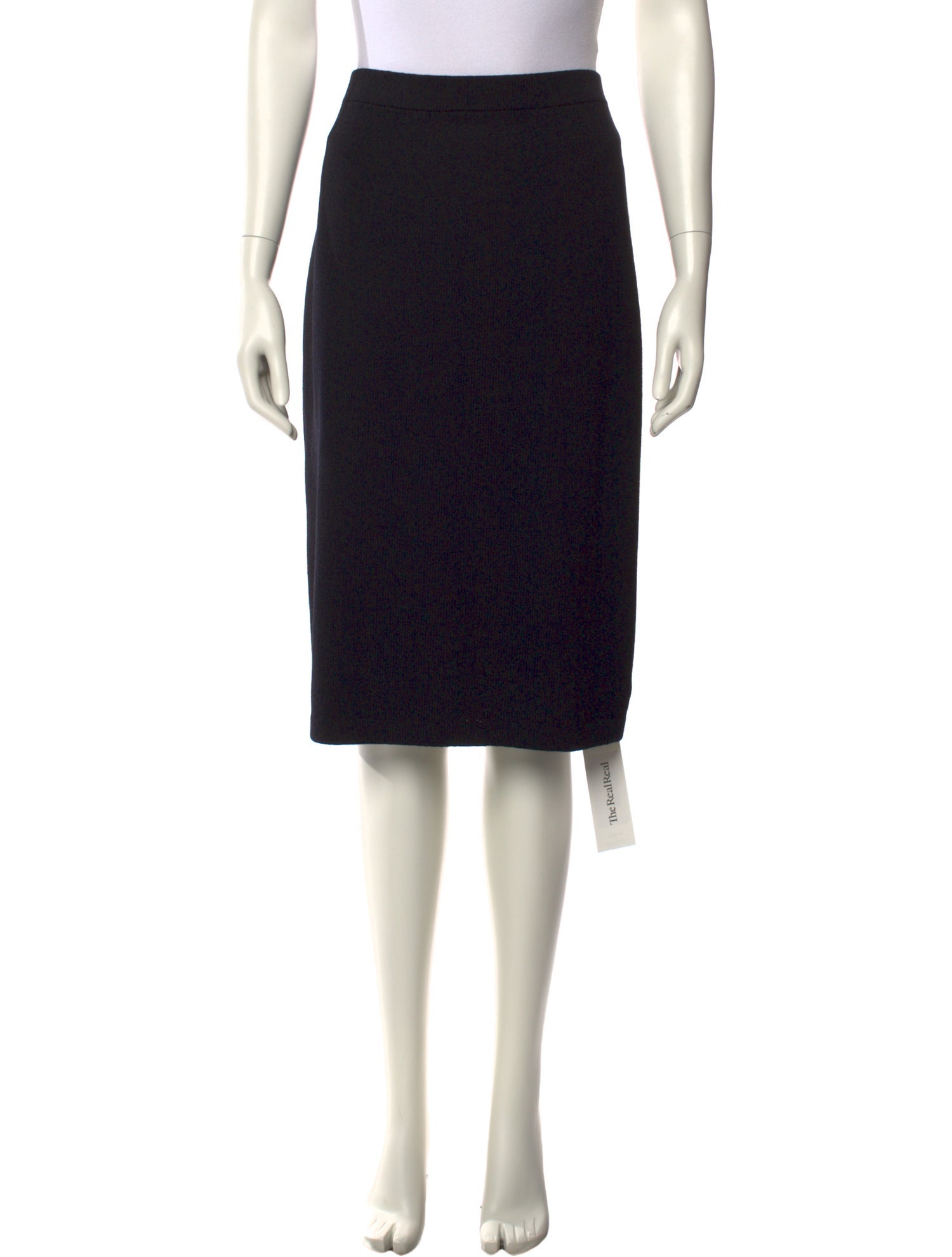 St. John Collection Wool Knee-Length Skirt